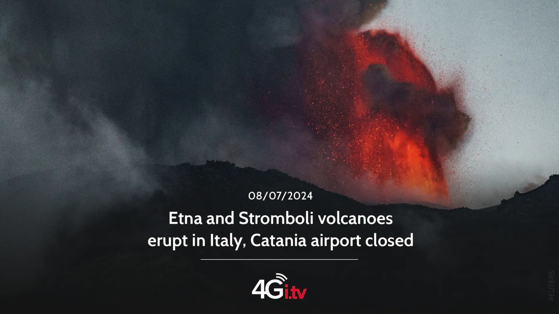 Read more about the article Etna and Stromboli volcanoes erupt in Italy, Catania airport closed