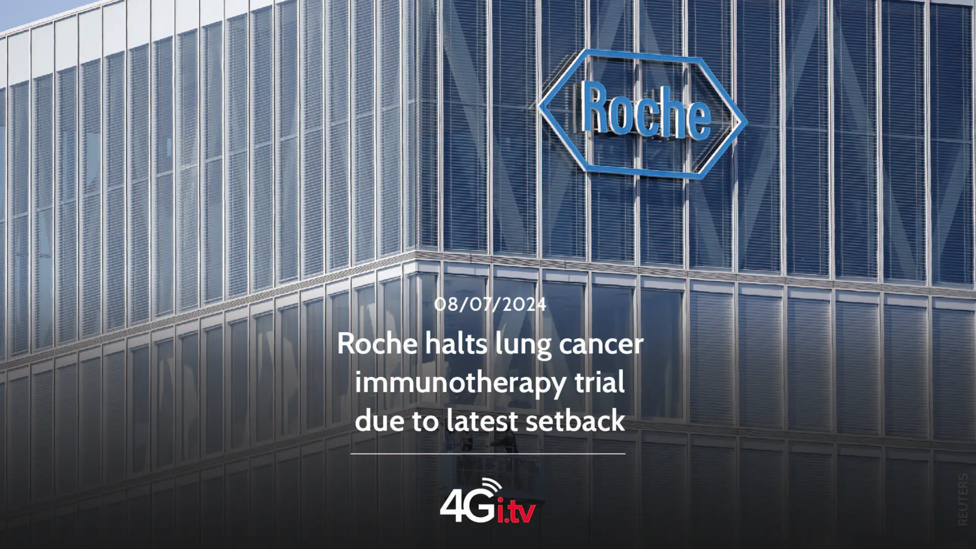 Read more about the article Roche halts lung cancer immunotherapy trial due to latest setback