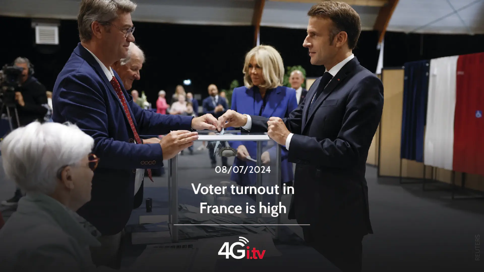 Lesen Sie mehr über den Artikel Voter turnout in France is high