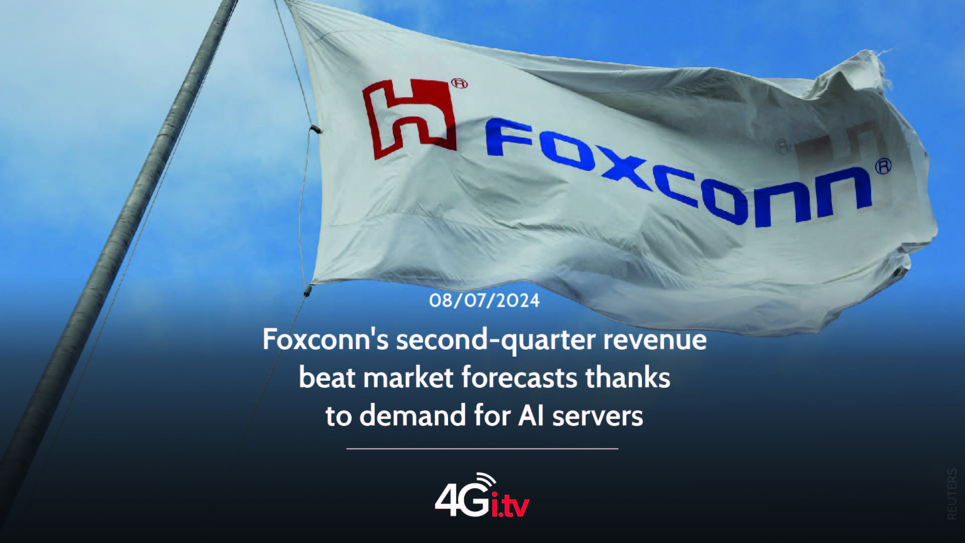 Read more about the article Foxconn’s second-quarter revenue beat market forecasts thanks to demand for AI servers