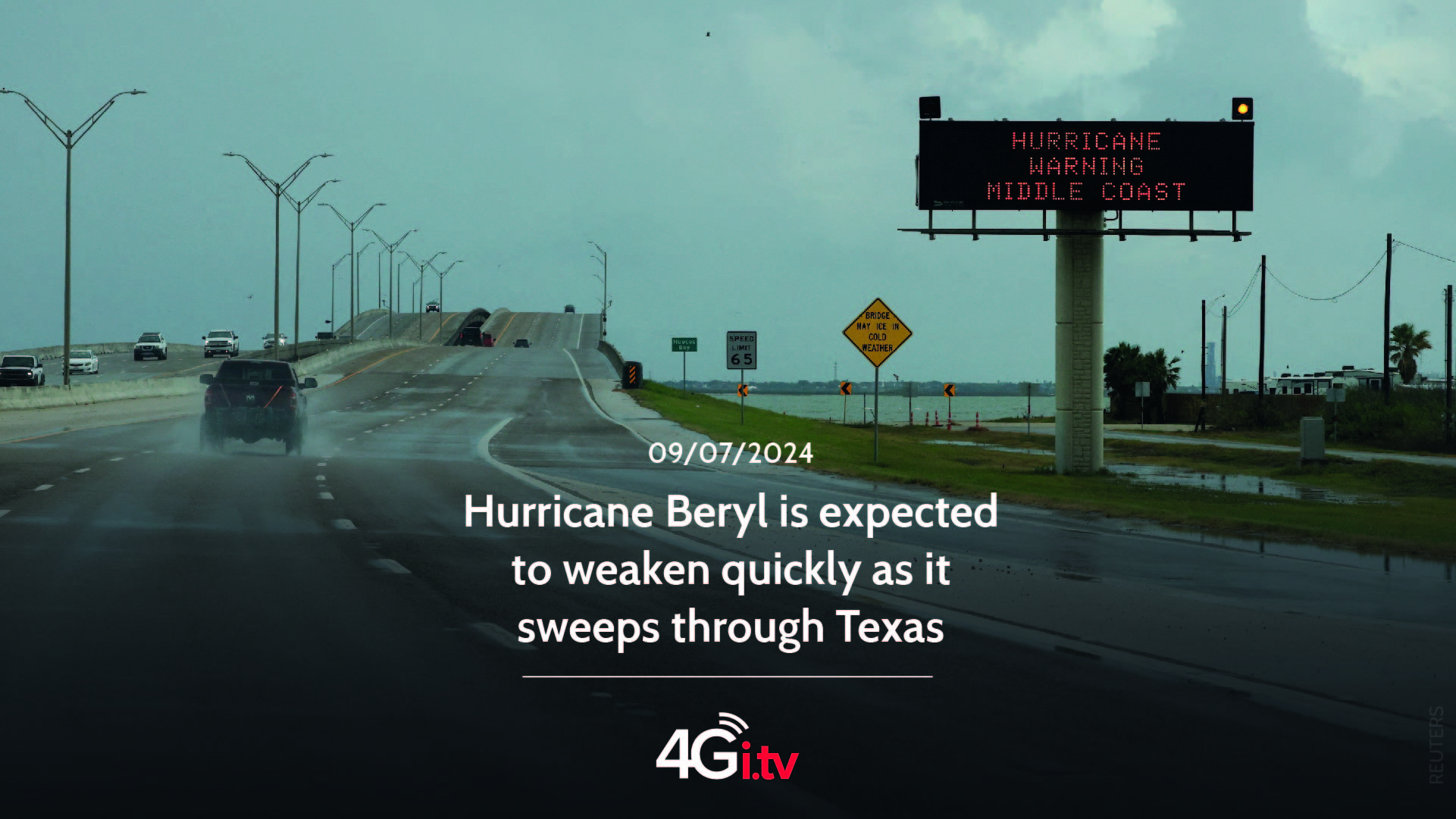 Read more about the article Hurricane Beryl is expected to weaken quickly as it sweeps through Texas