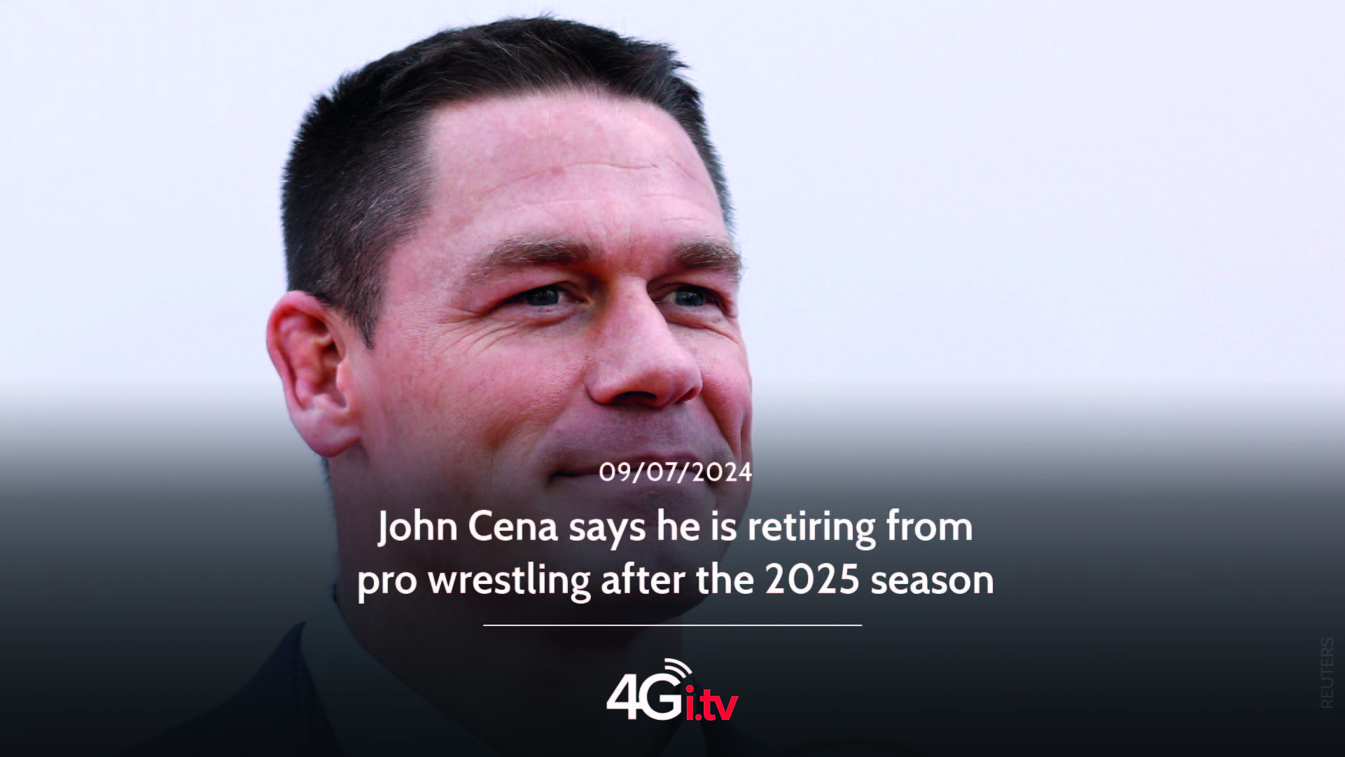 Read more about the article John Cena says he is retiring from pro wrestling after the 2025 season