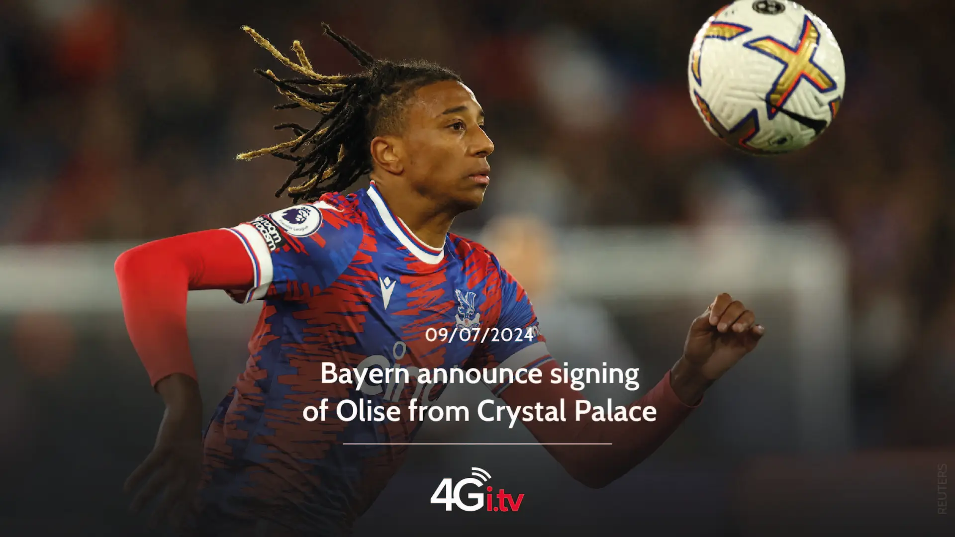 Подробнее о статье Bayern announce signing of Olise from Crystal Palace