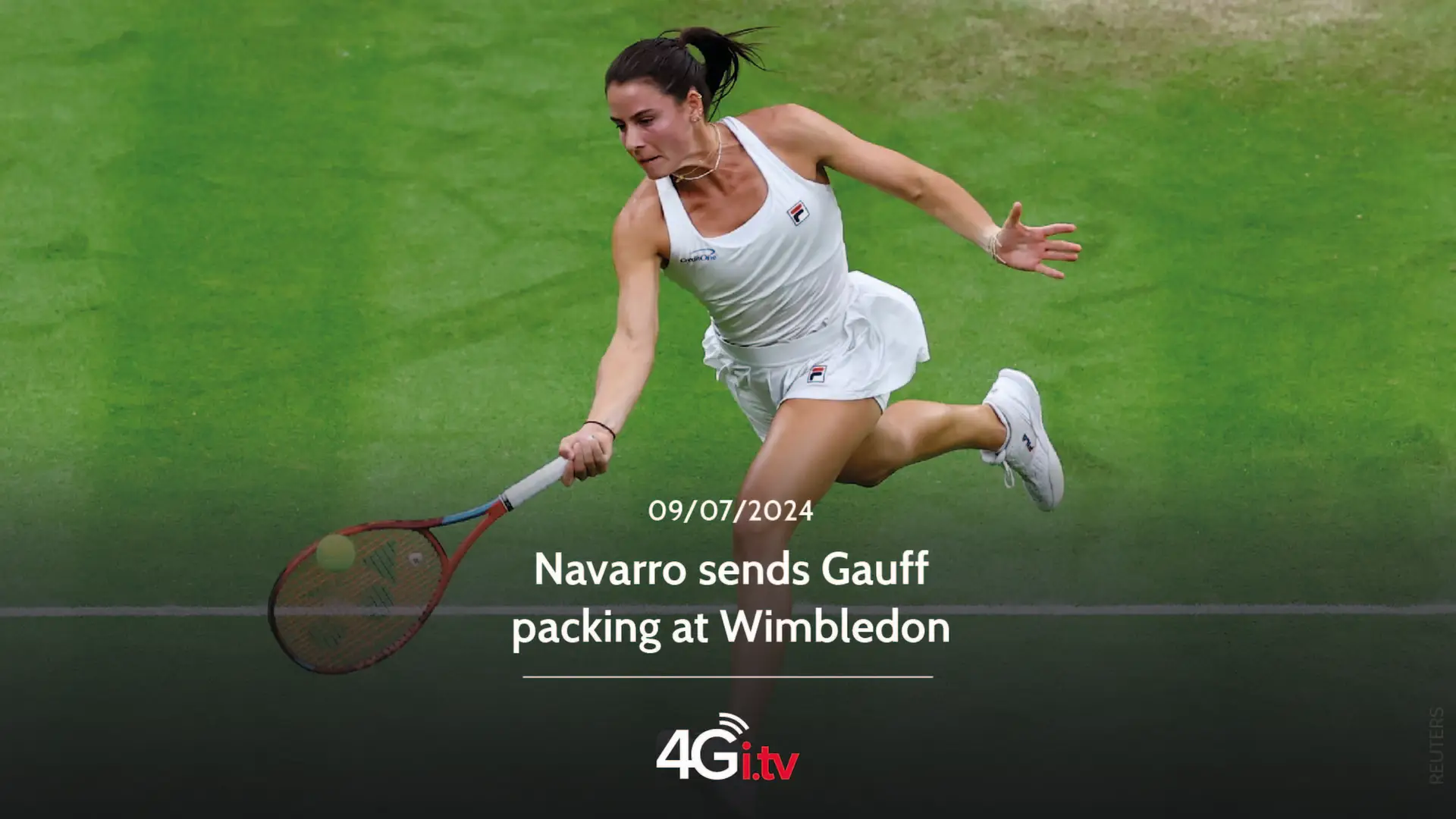 Read more about the article Navarro sends Gauff packing at Wimbledon