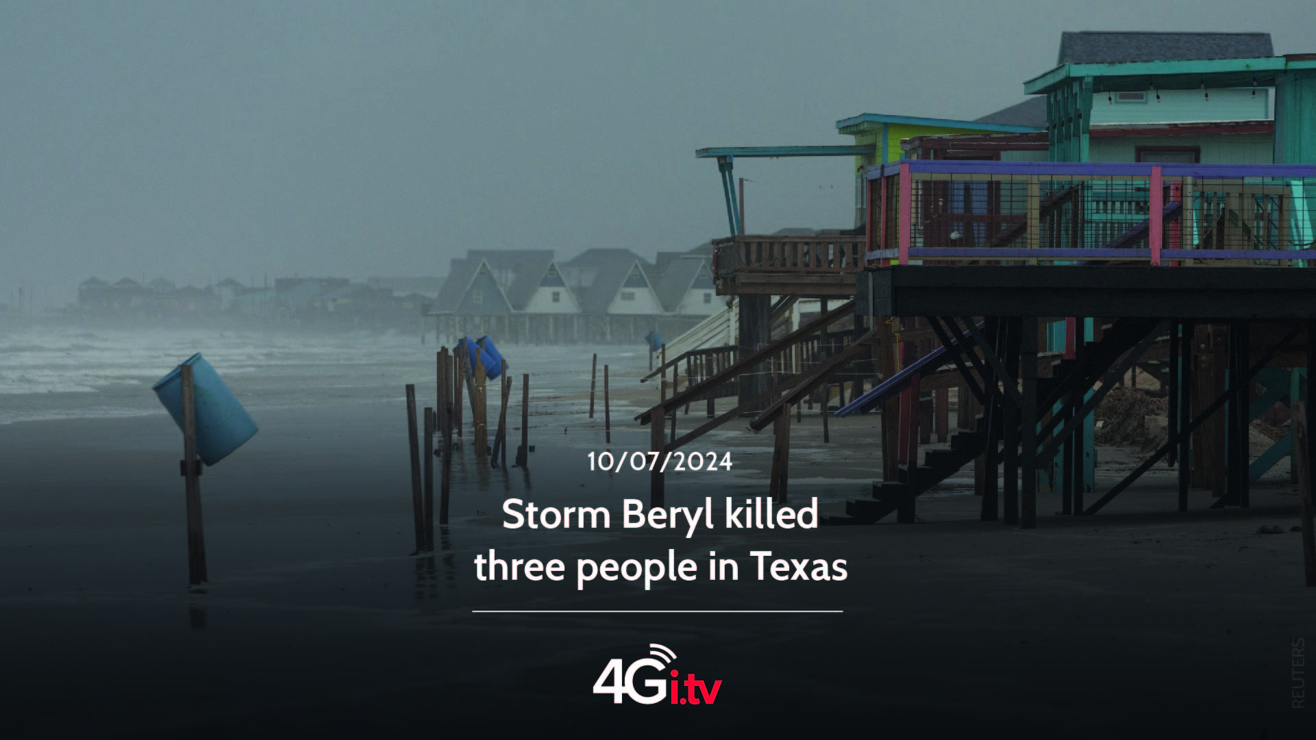 Read more about the article Storm Beryl killed three people in Texas