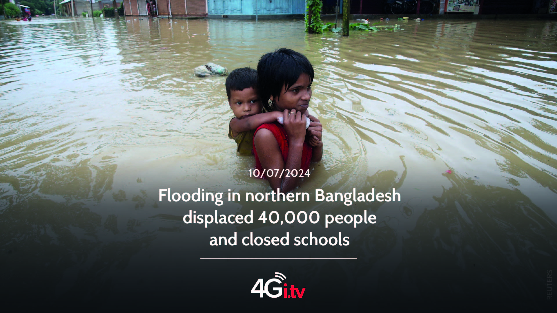 Read more about the article Flooding in northern Bangladesh displaced 40,000 people and closed schools