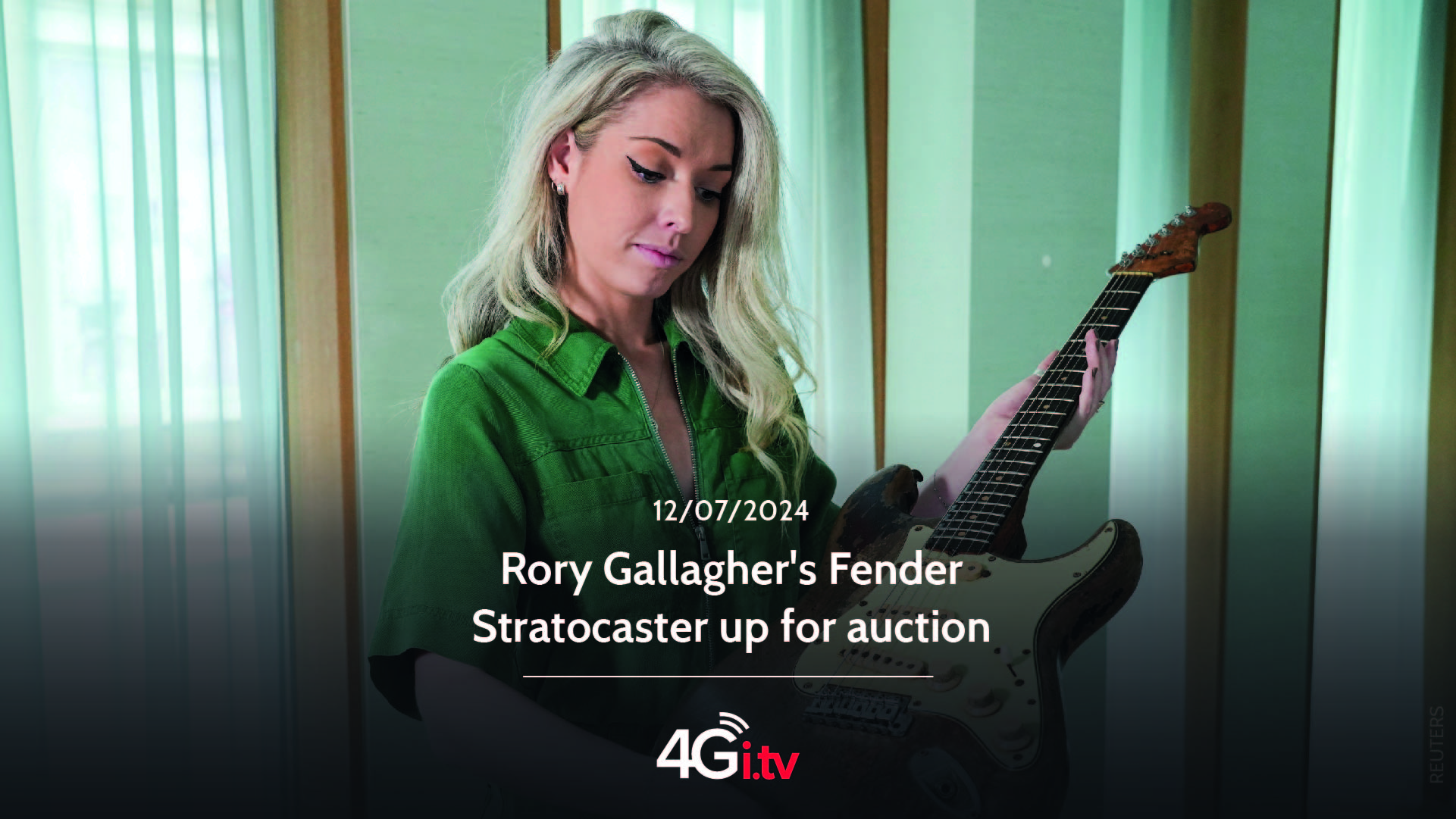 Read more about the article Rory Gallagher’s Fender Stratocaster up for auction