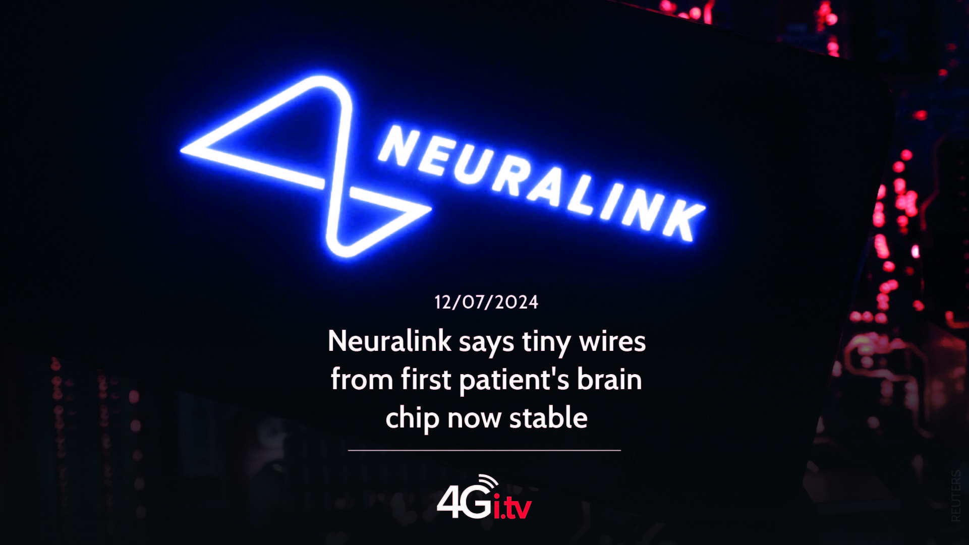 Read more about the article Neuralink says tiny wires from first patient’s brain chip now stable