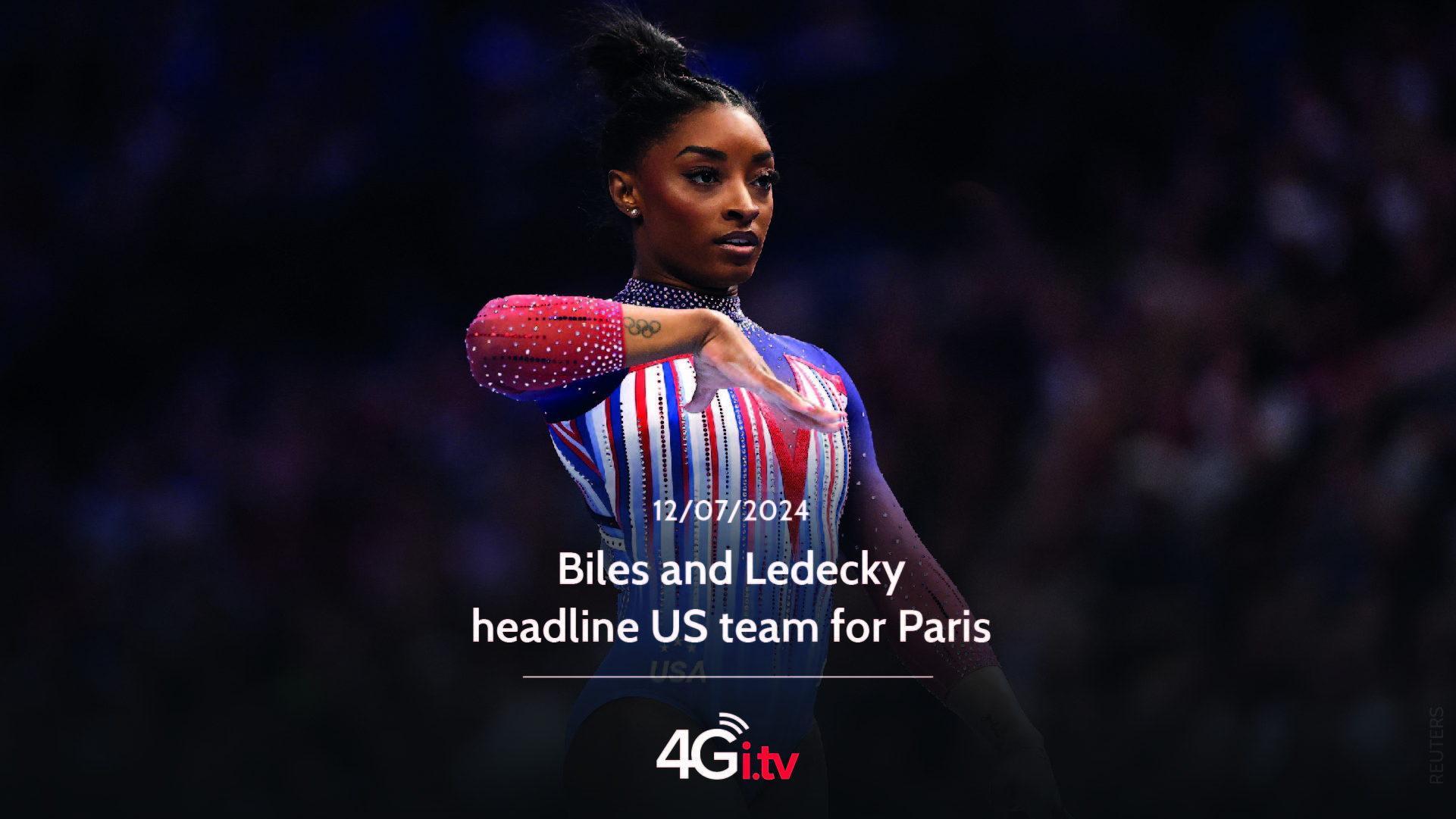 Read more about the article Biles and Ledecky headline US team for Paris