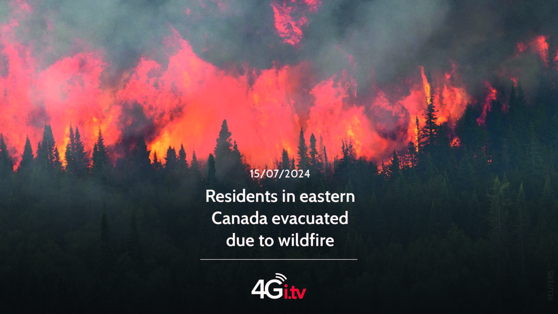 Подробнее о статье Residents in eastern Canada evacuated due to wildfire