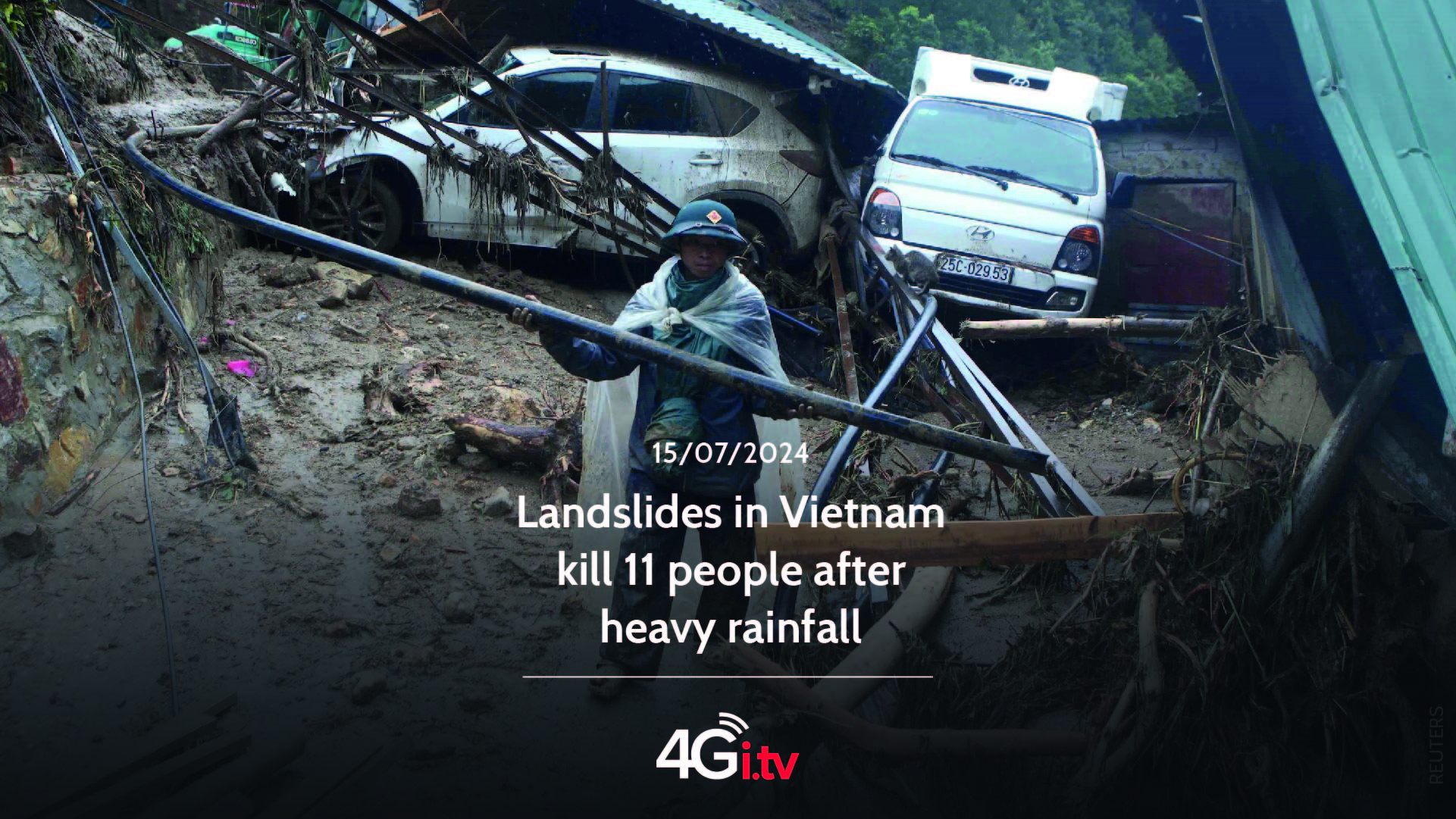 Lee más sobre el artículo Landslides in Vietnam kill 11 people after heavy rainfall