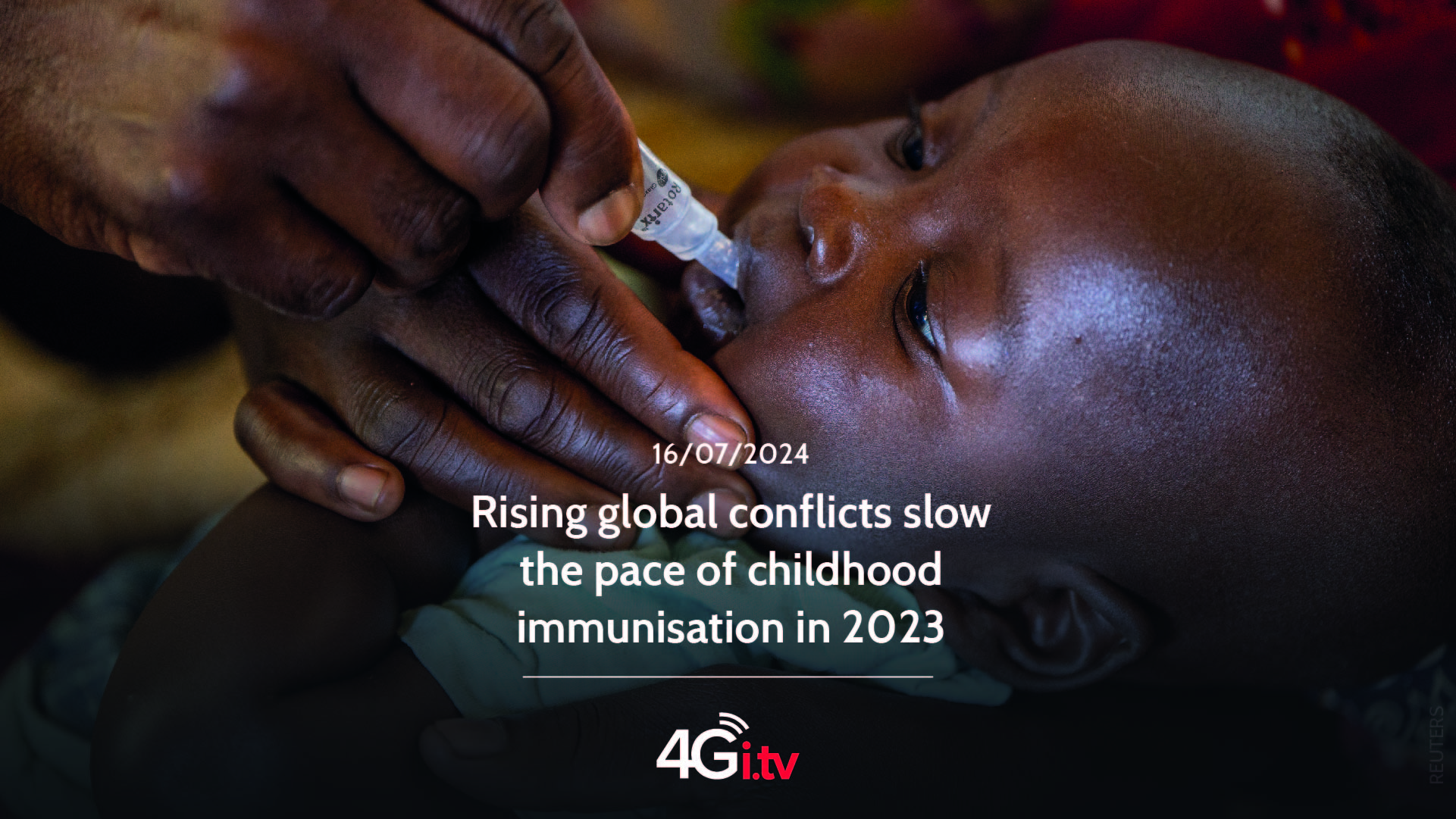 Read more about the article Rising global conflicts slow the pace of childhood immunisation in 2023