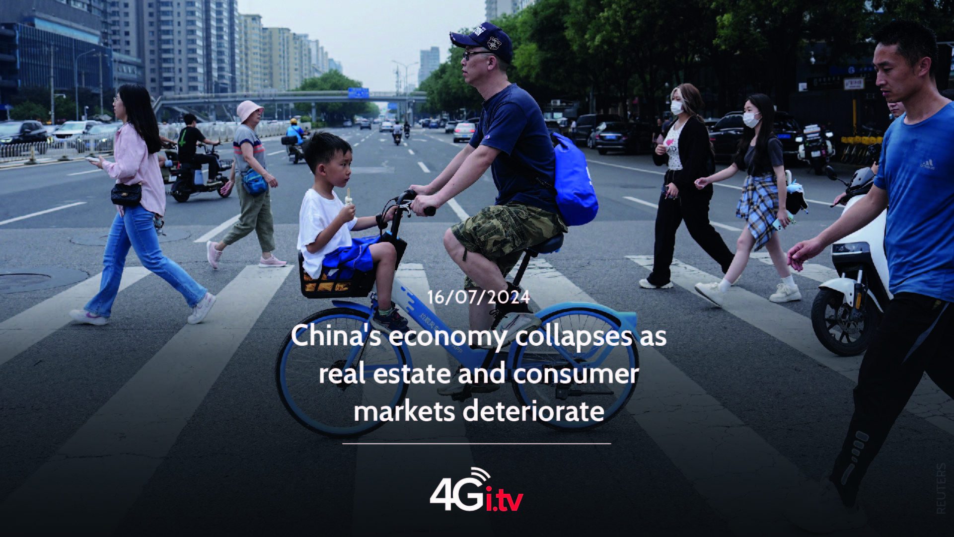 Read more about the article China’s economy collapses as real estate and consumer markets deteriorate