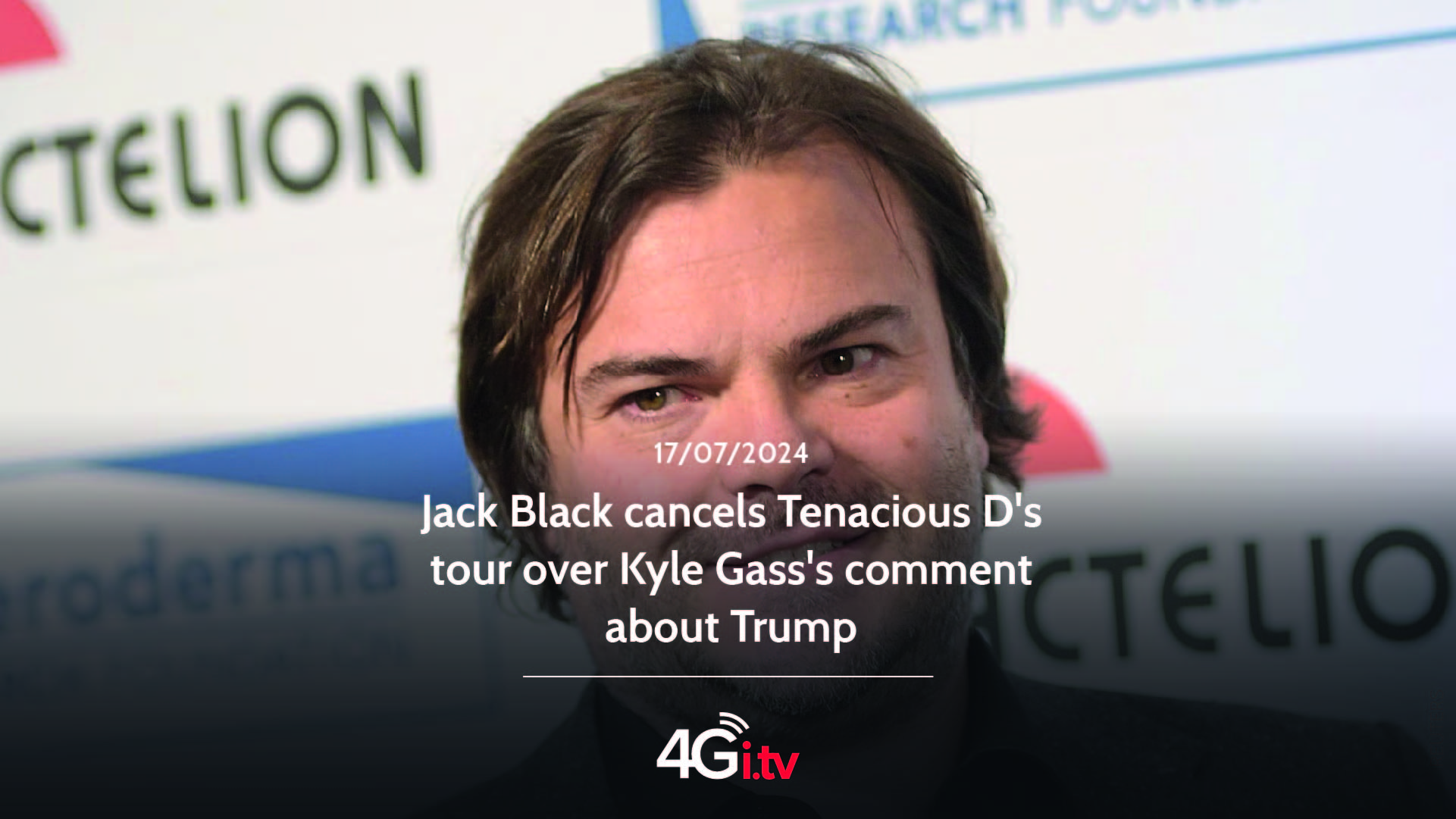 Read more about the article Jack Black cancels Tenacious D’s tour over Kyle Gass’s comment about Trump