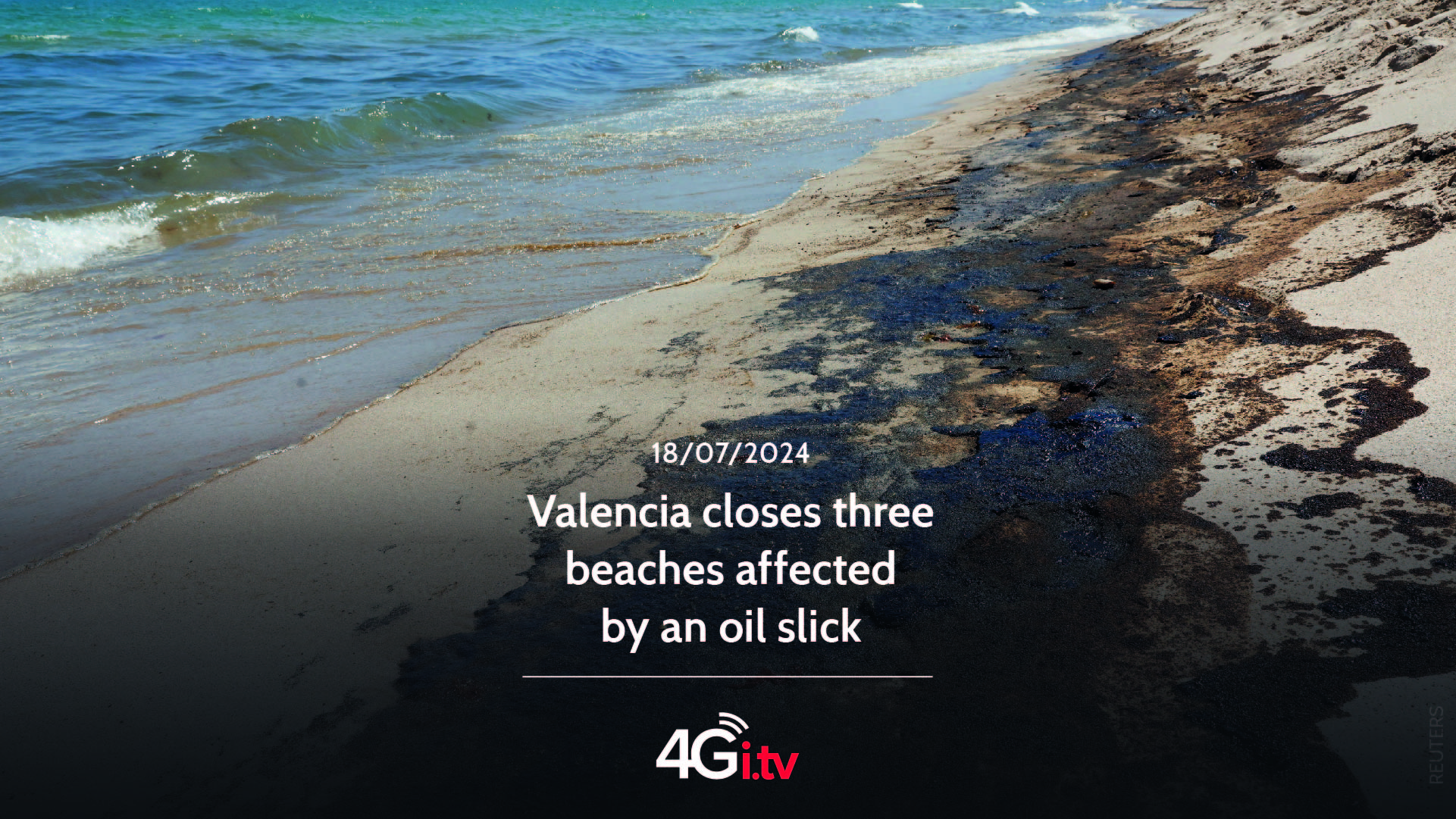 Подробнее о статье Valencia closes three beaches affected by an oil slick