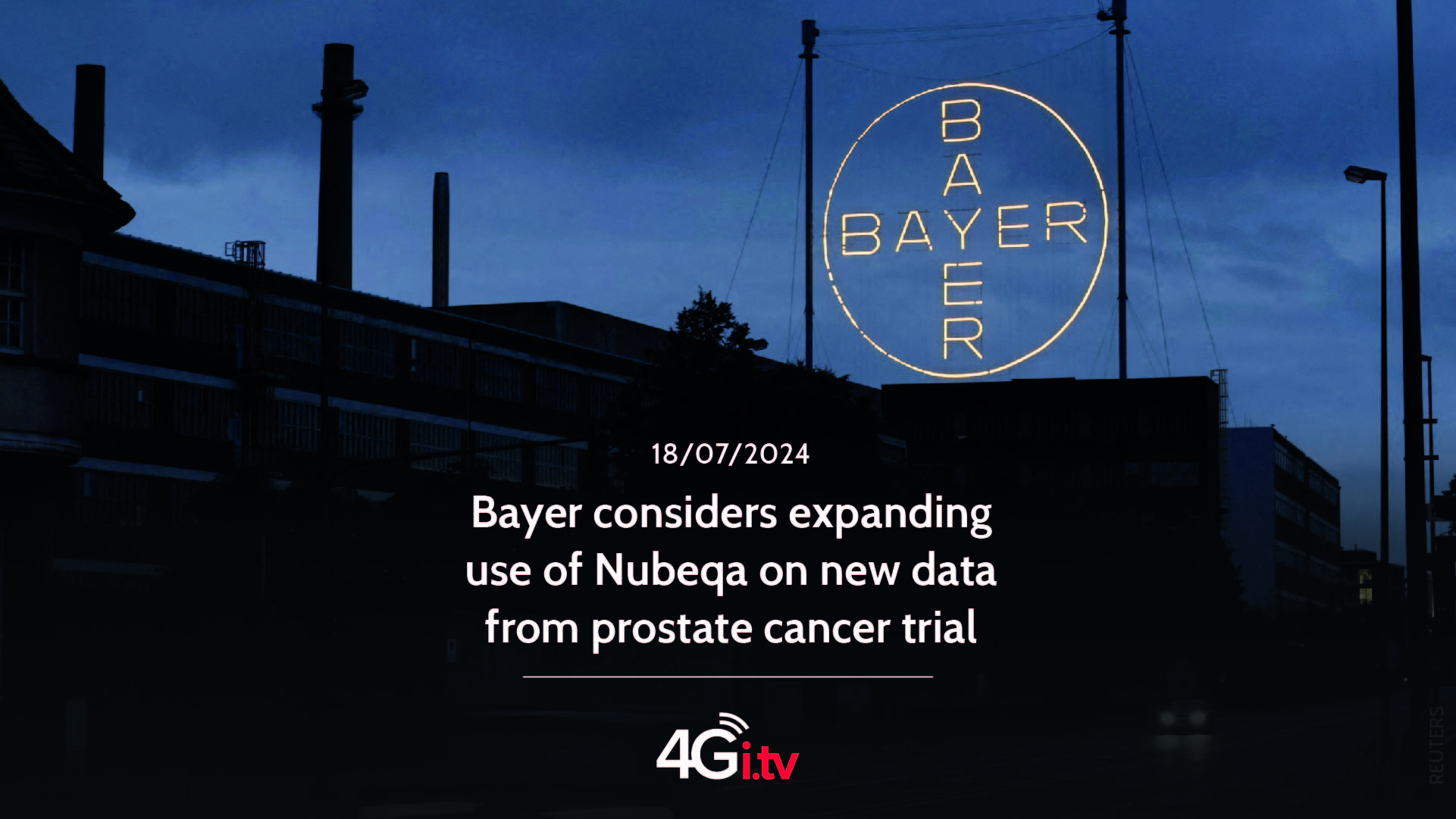 Read more about the article Bayer considers expanding use of Nubeqa on new data from prostate cancer trial