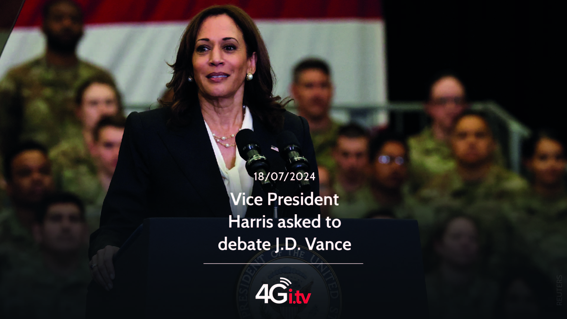 Подробнее о статье Vice President Harris asked to debate J.D. Vance