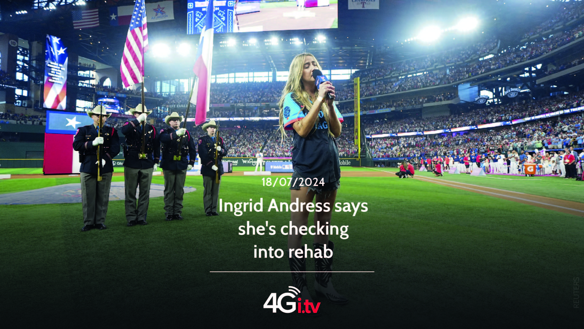 Read more about the article Ingrid Andress says she’s checking into rehab