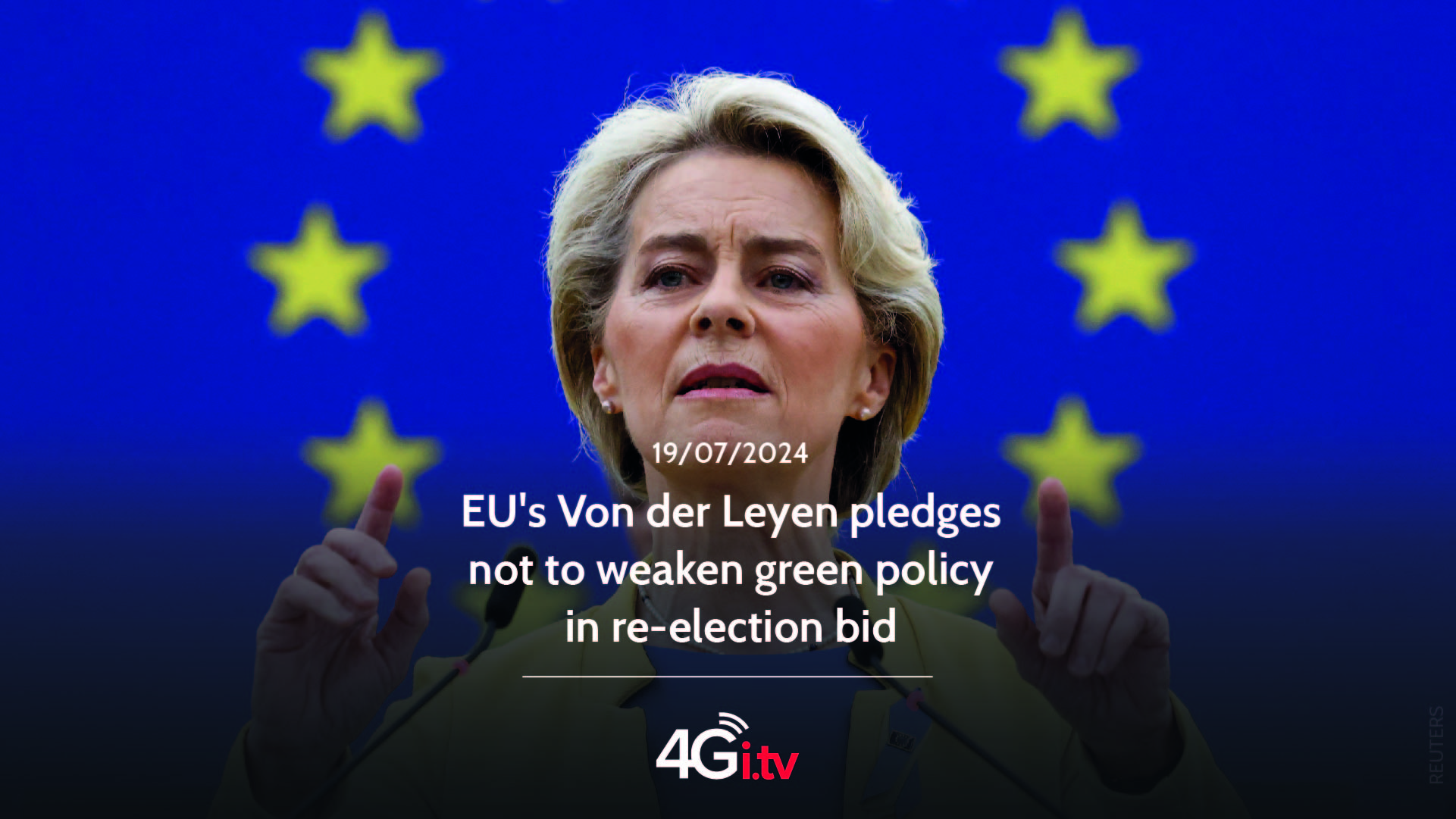 Read more about the article EU’s Von der Leyen pledges not to weaken green policy in re-election bid