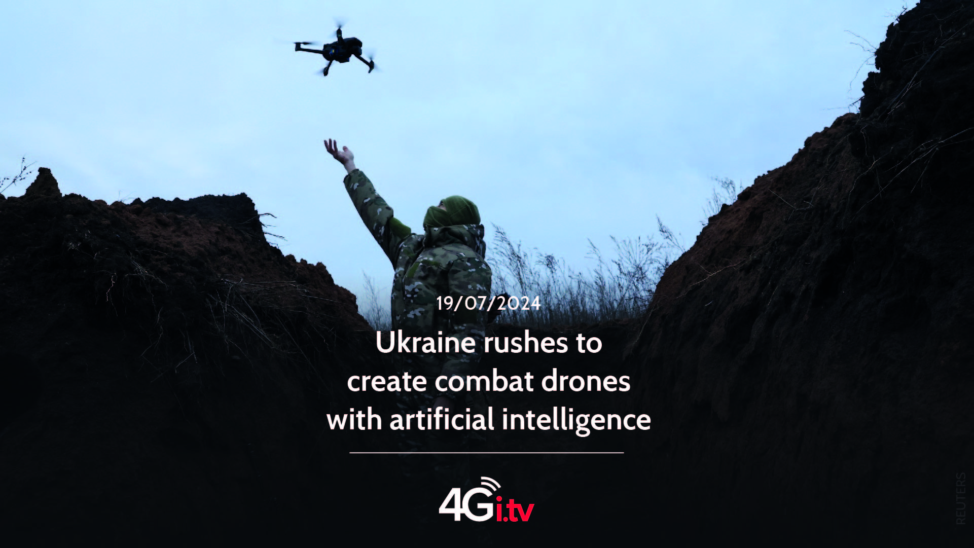 Read more about the article Ukraine rushes to create combat drones with artificial intelligence