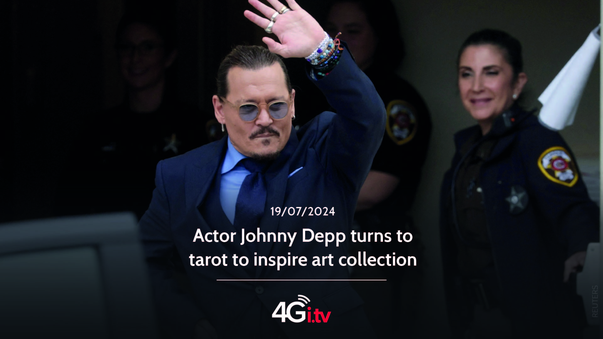 Подробнее о статье Actor Johnny Depp turns to tarot to inspire art collection