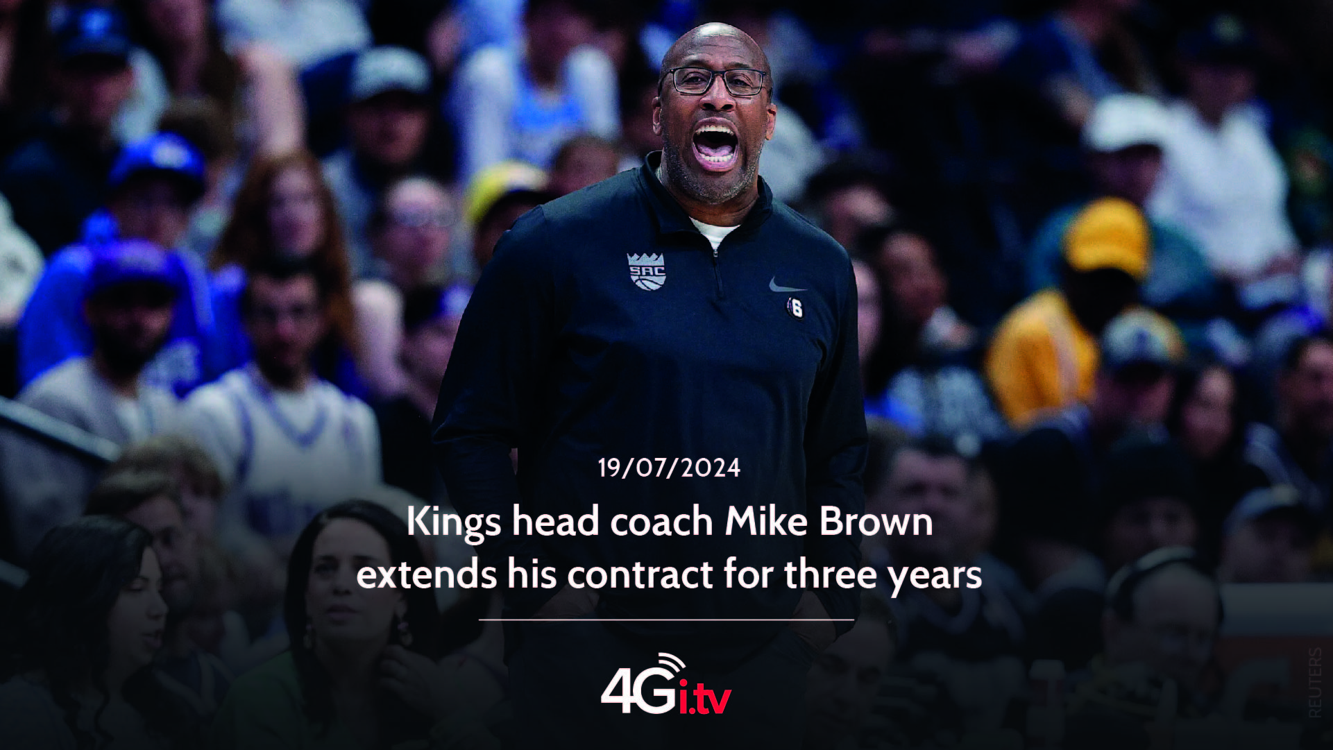 Lee más sobre el artículo Kings head coach Mike Brown extends his contract for three years