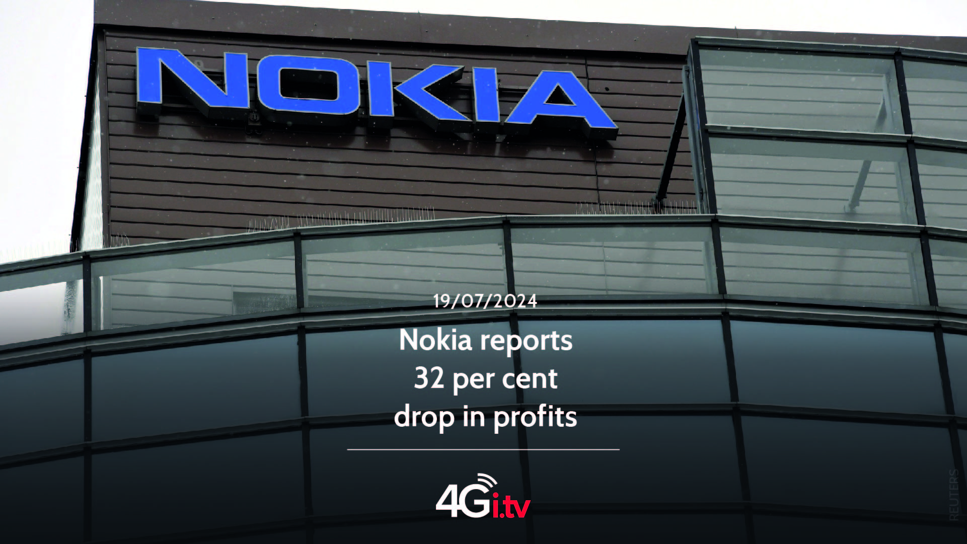 Read more about the article Nokia reports a 32 per cent drop in profits