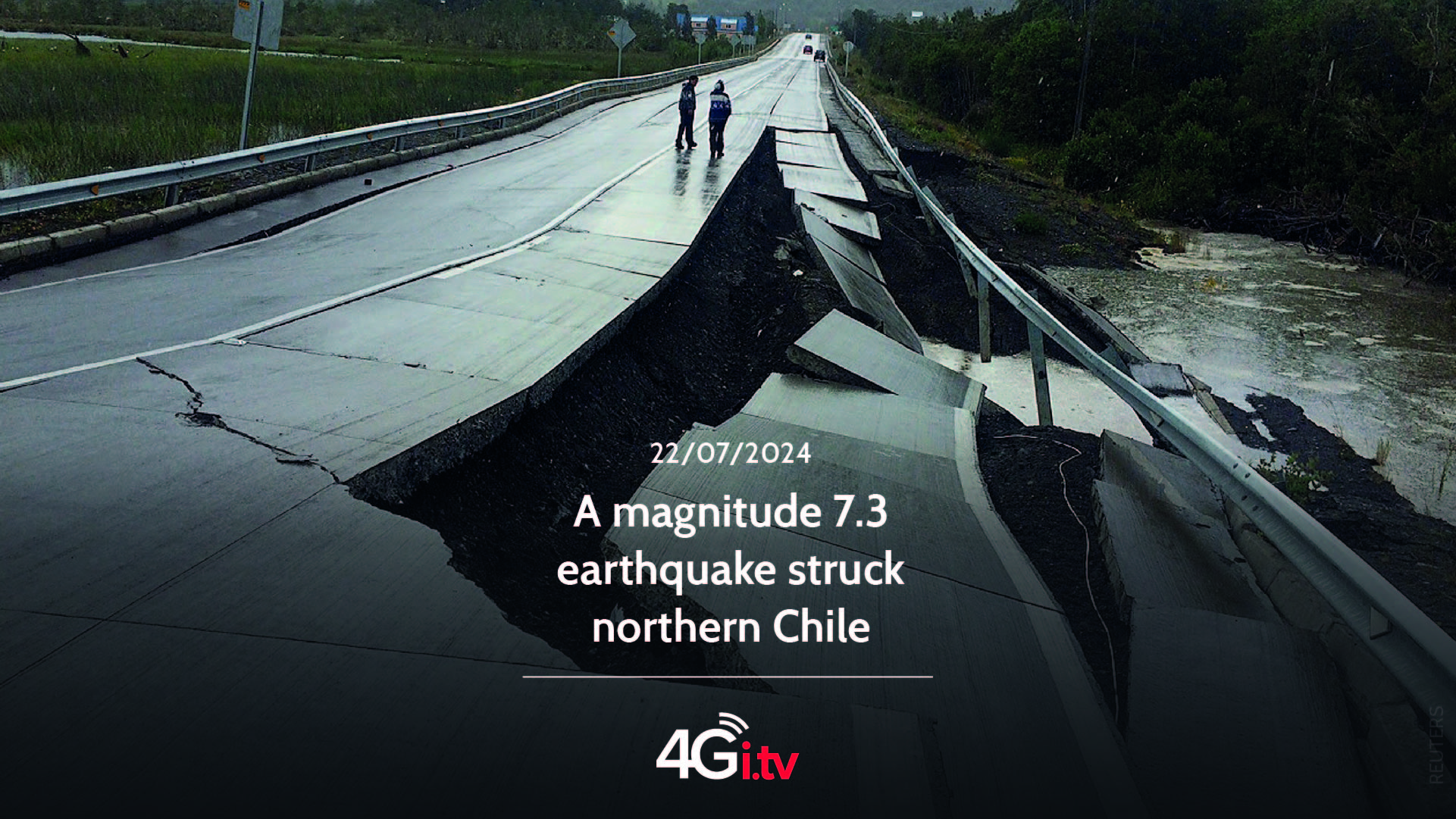 Подробнее о статье A magnitude 7.3 earthquake struck northern Chile