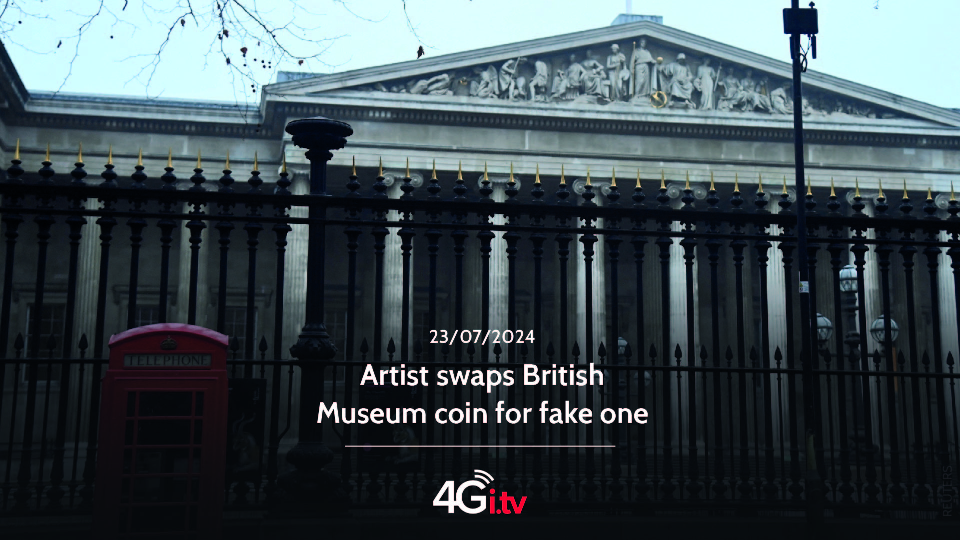 Read more about the article Artist swaps British Museum coin for fake one