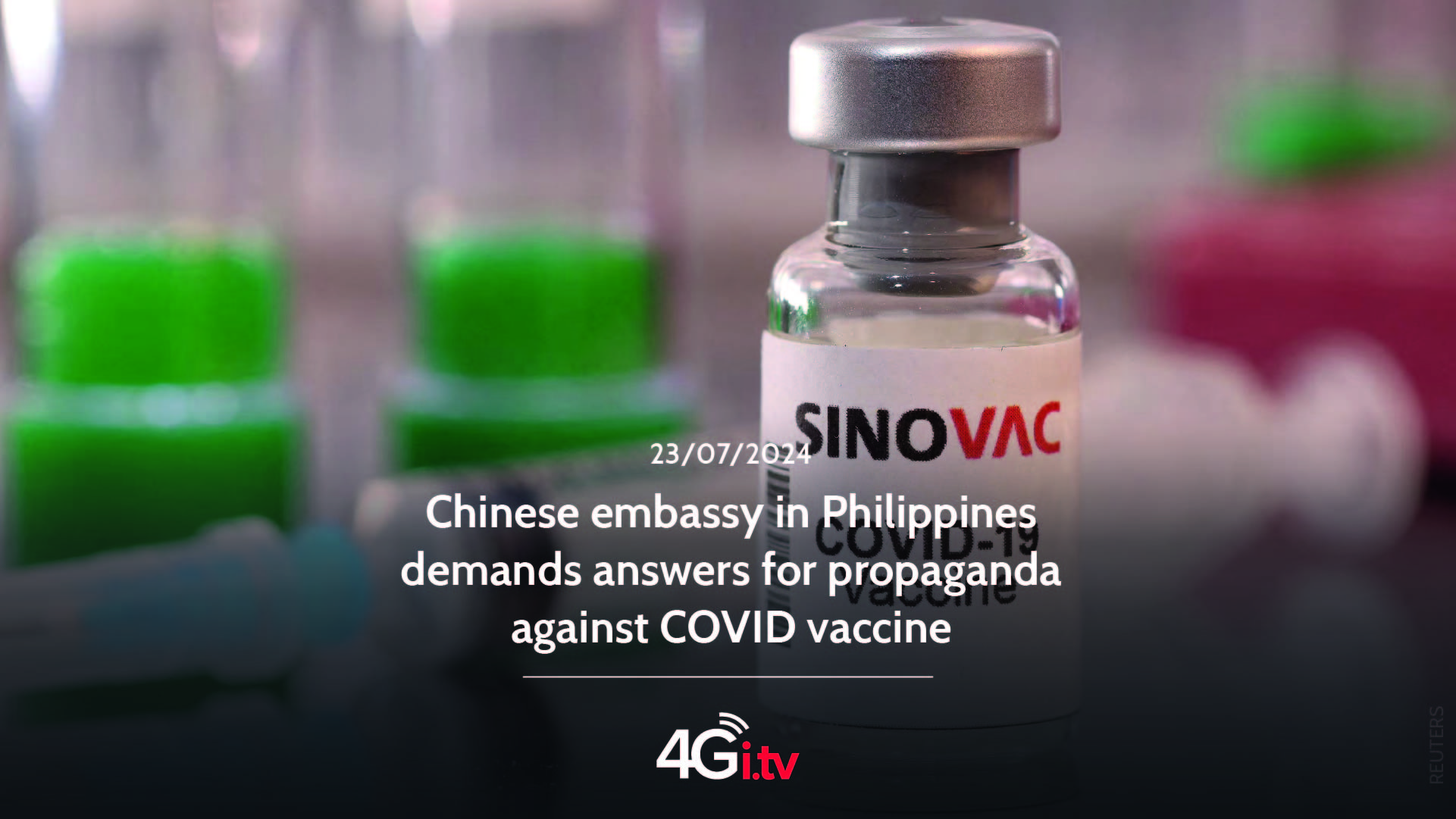 Read more about the article Chinese embassy in Philippines demands answers for propaganda against COVID vaccine