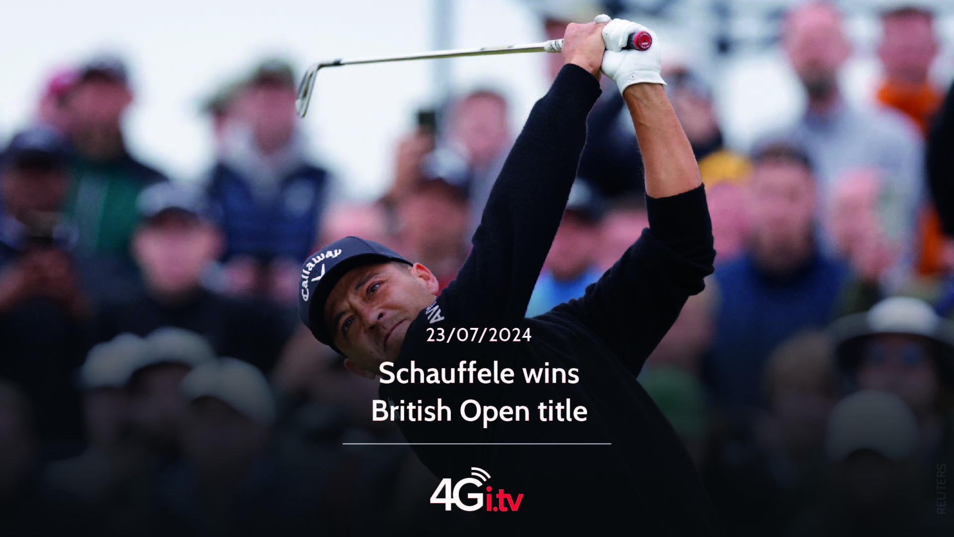 Read more about the article Schauffele wins British Open title 