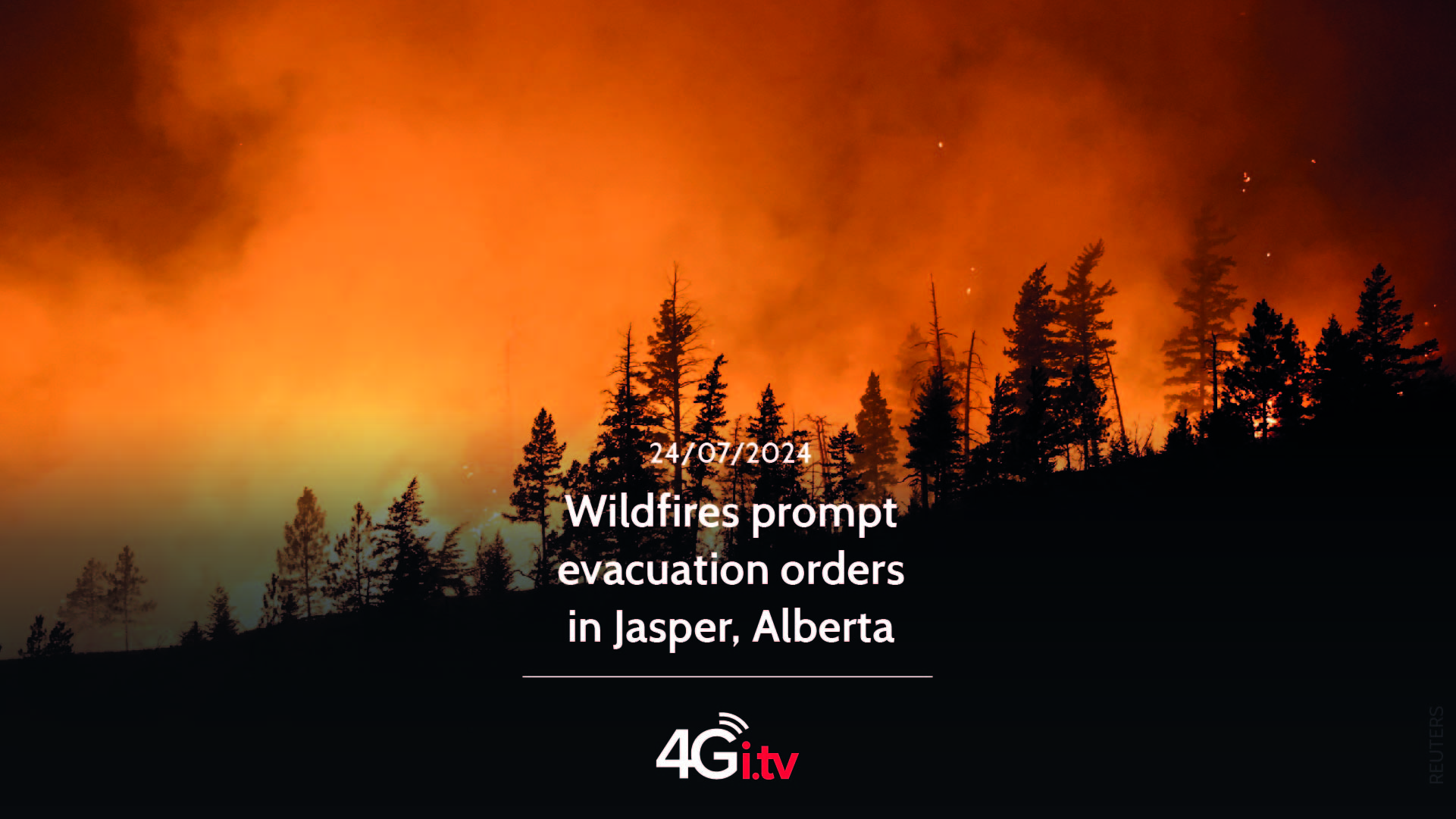 Подробнее о статье Wildfires prompt evacuation orders in Jasper, Alberta