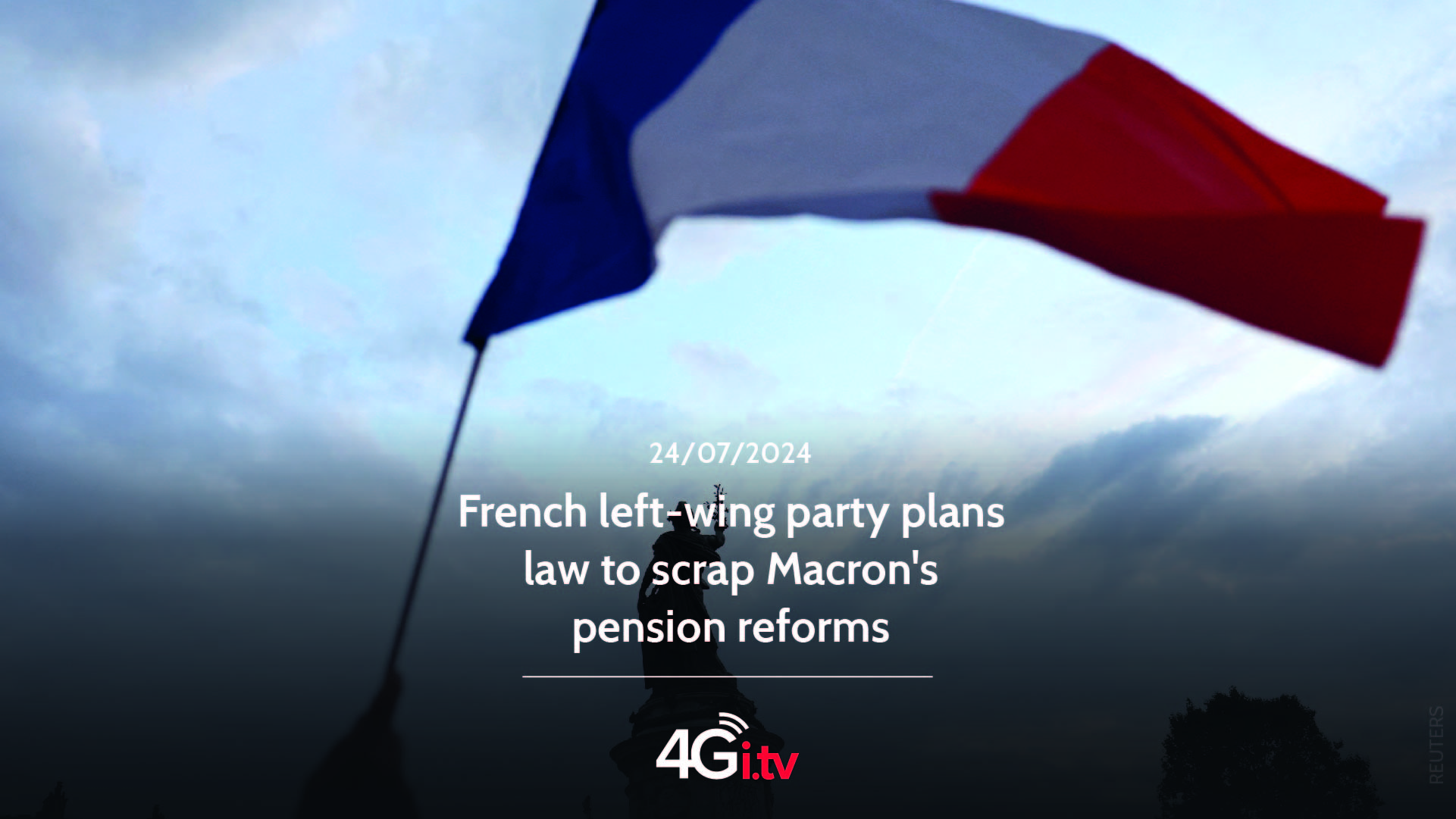 Read more about the article French left-wing party plans law to scrap Macron’s pension reforms