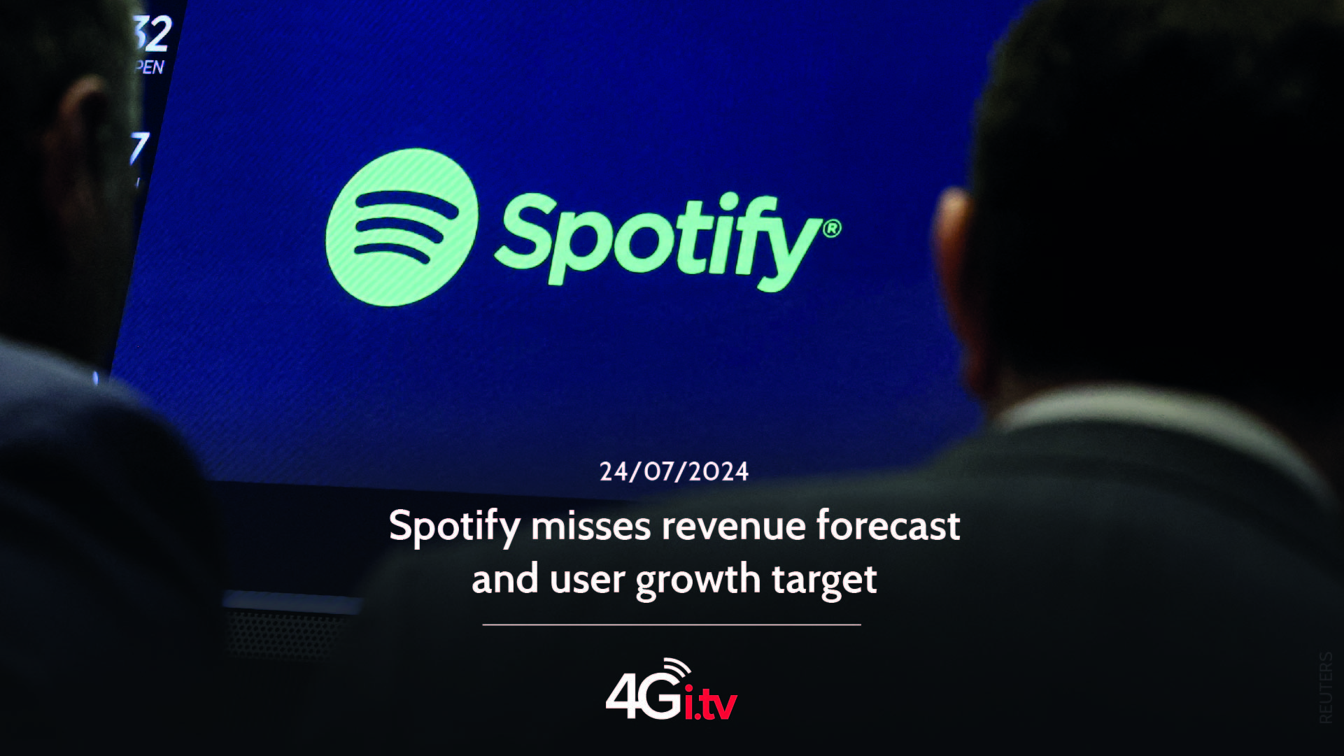 Read more about the article Spotify misses revenue forecast and user growth target