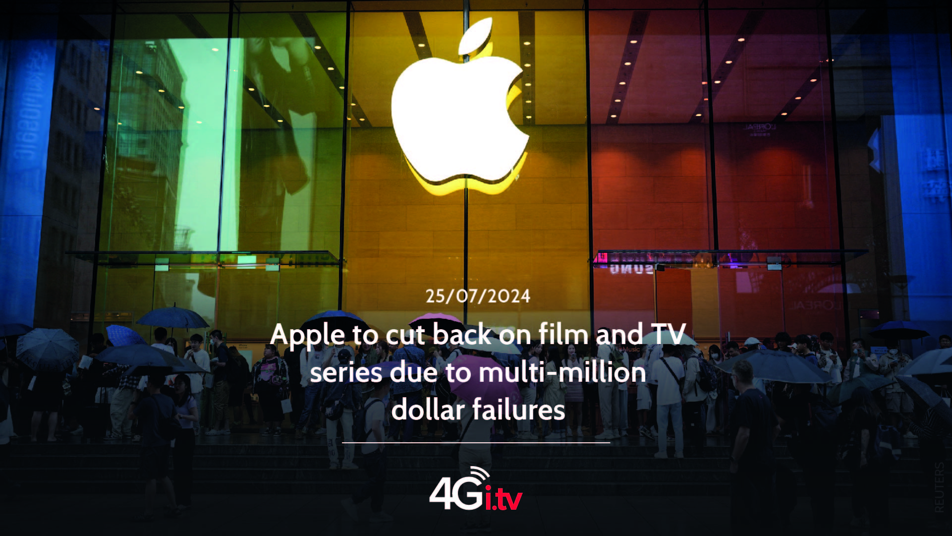 Подробнее о статье Apple to cut back on film and TV series due to multi-million dollar failures