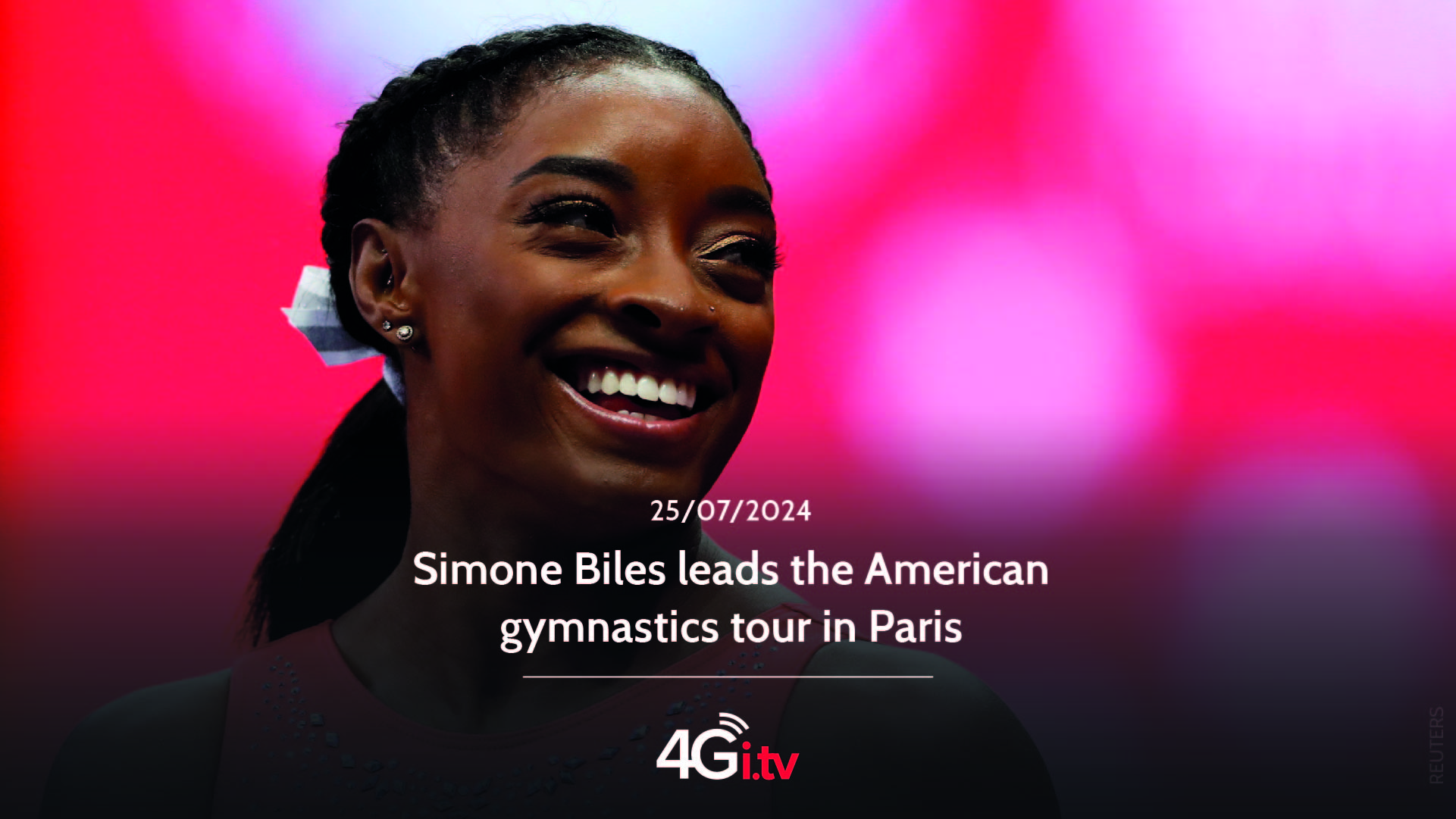 Lee más sobre el artículo Simone Biles leads the American gymnastics tour in Paris