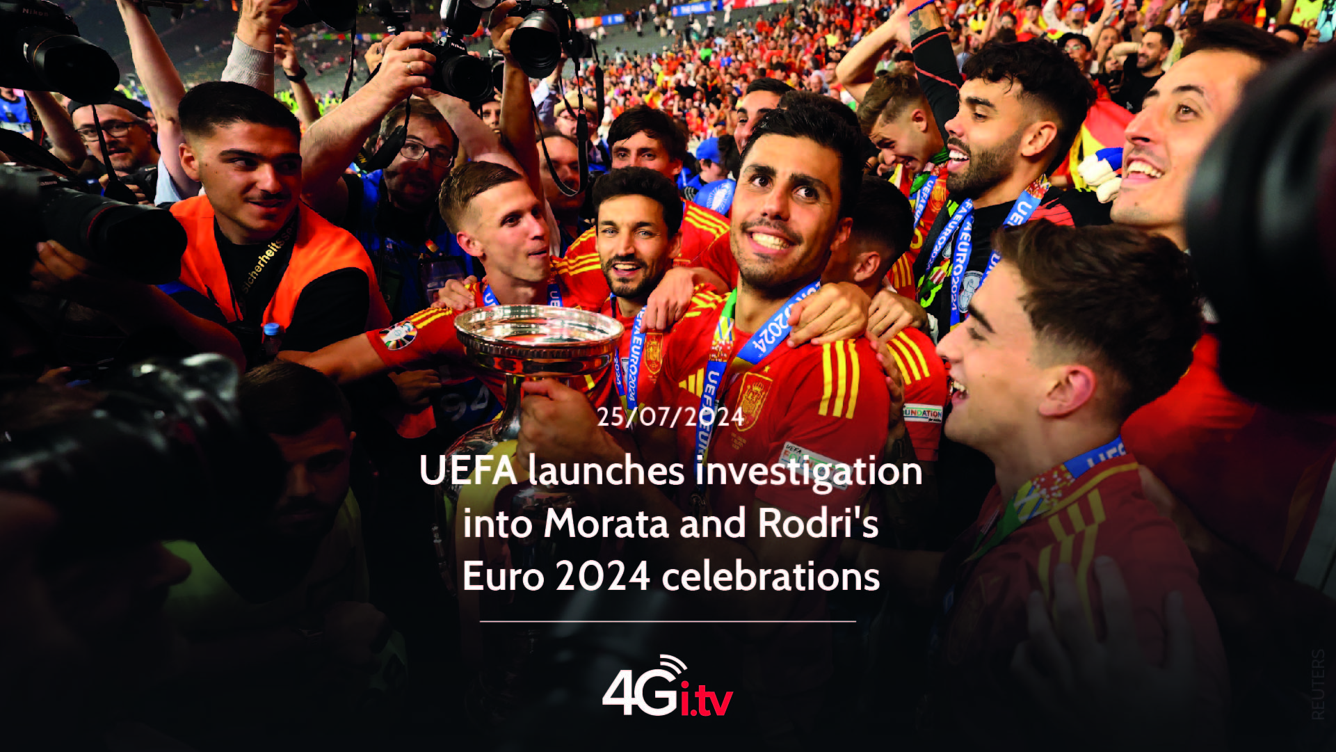 Read more about the article UEFA launches investigation into Morata and Rodri’s Euro 2024 celebrations