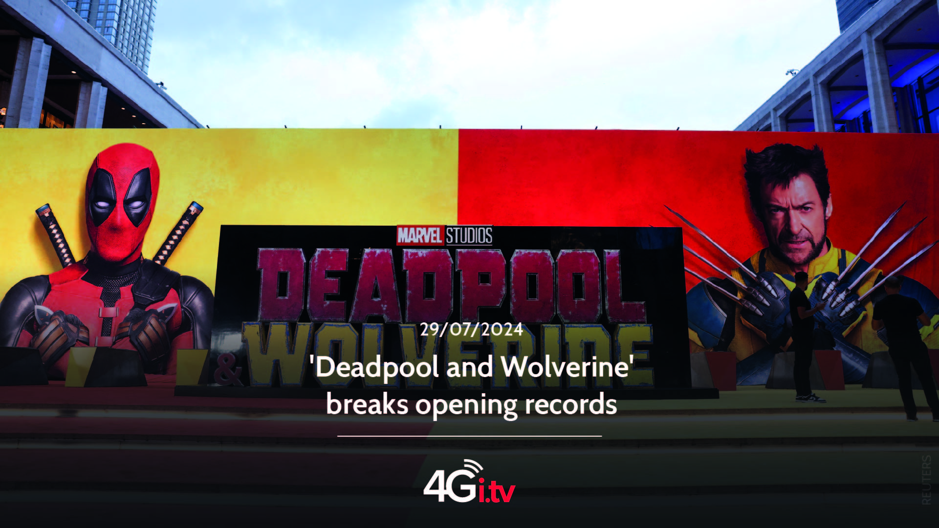 Подробнее о статье ‘Deadpool and Wolverine’ breaks opening records 