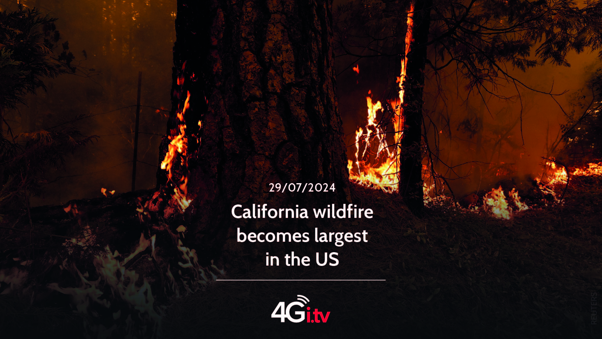 Read more about the article California wildfire becomes largest in the US