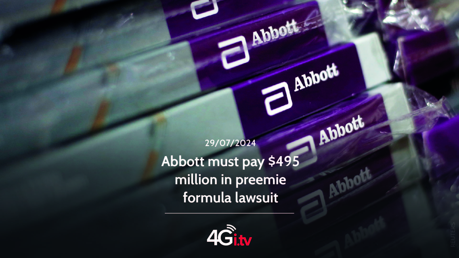 Lee más sobre el artículo Abbott must pay $495 million in preemie formula lawsuit