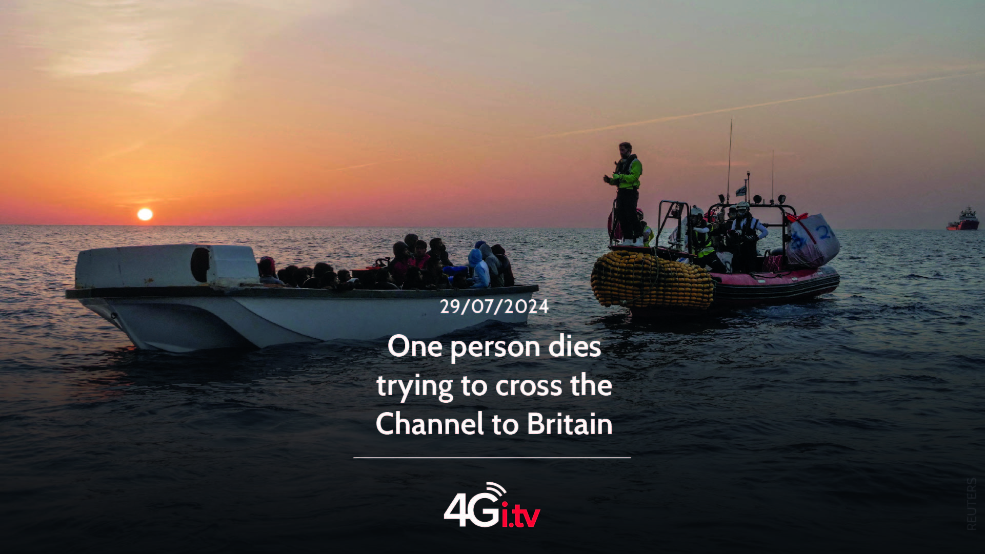 Read more about the article One person dies trying to cross the Channel to Britain