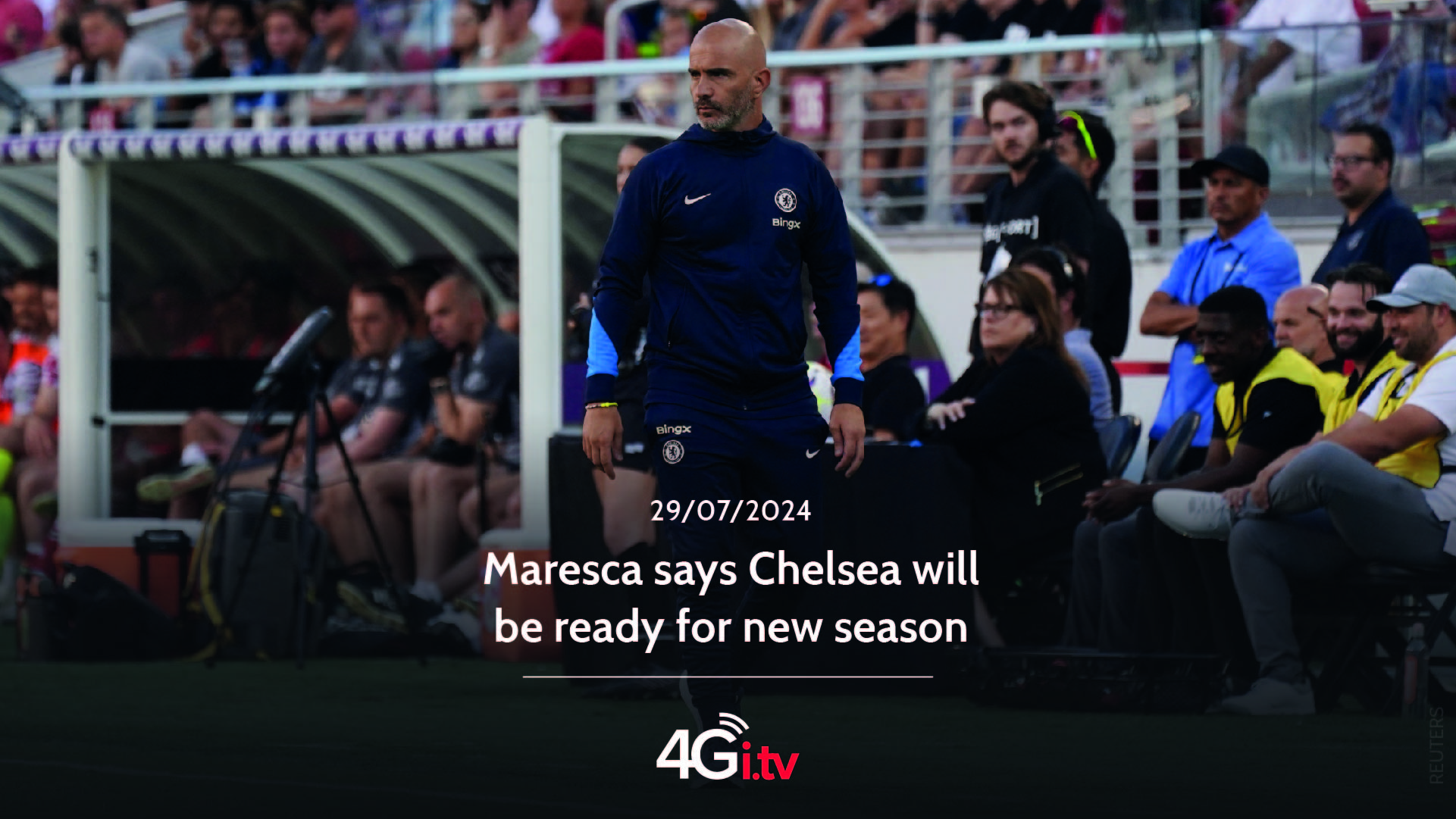 Read more about the article Maresca says Chelsea will be ready for new season