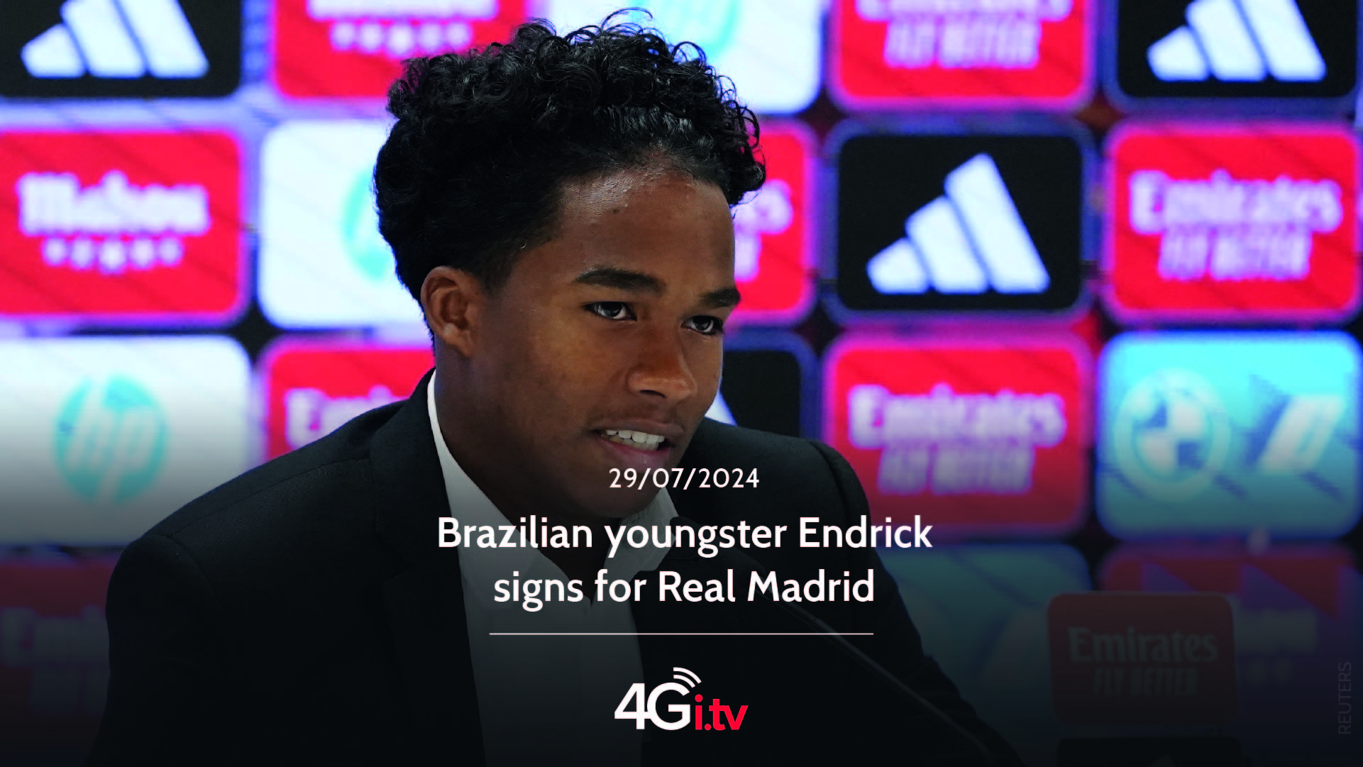 Подробнее о статье Brazilian youngster Endrick signs for Real Madrid