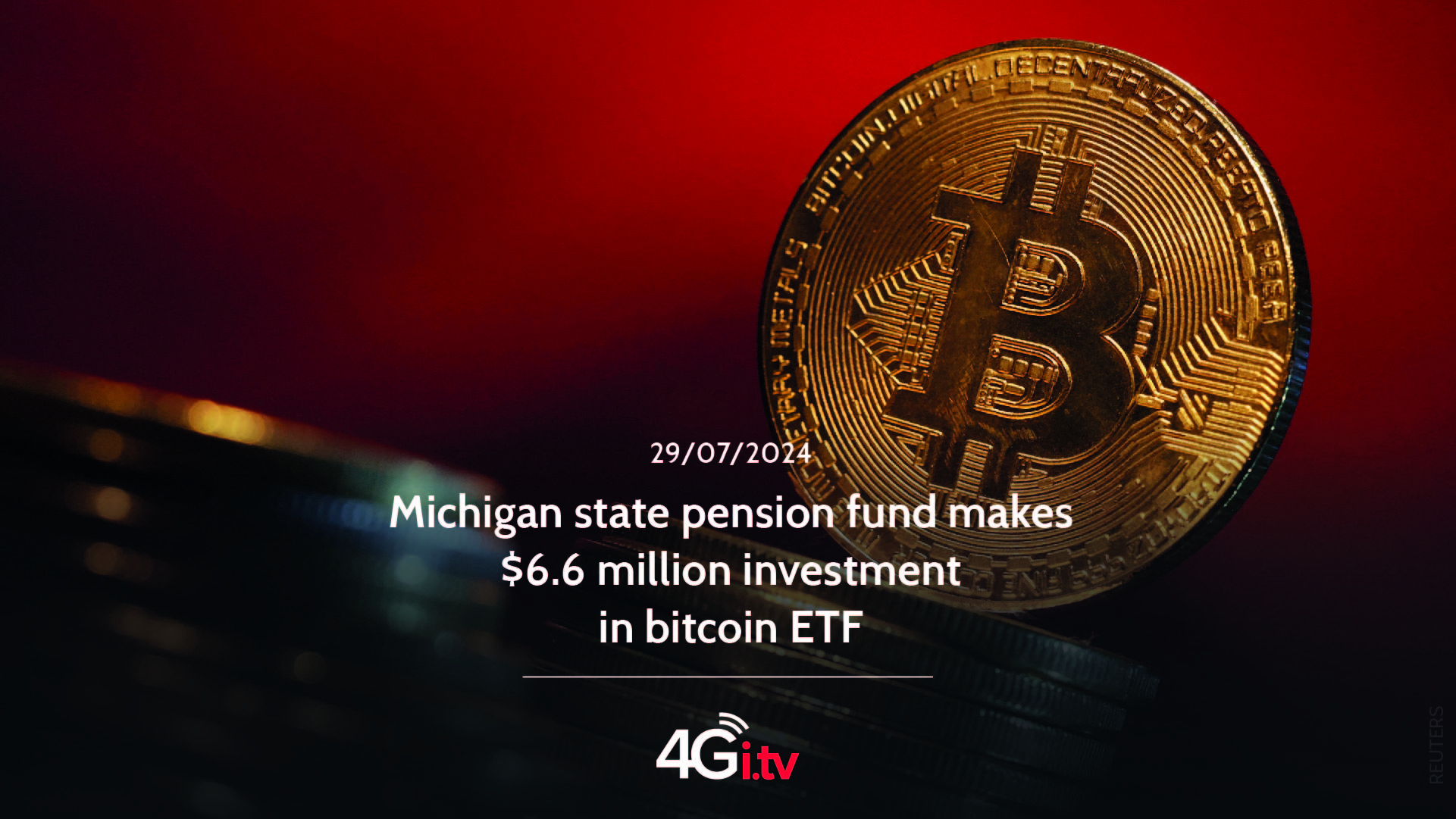 Подробнее о статье Michigan state pension fund makes $6.6 million investment in bitcoin ETF