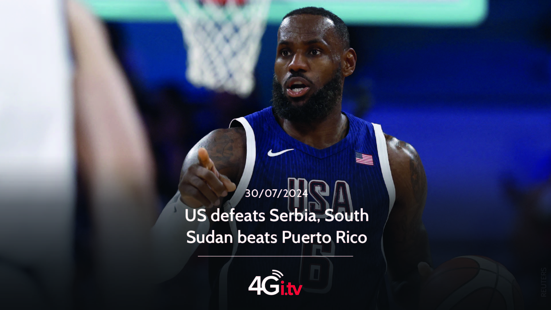 Read more about the article US defeats Serbia, South Sudan beats Puerto Rico