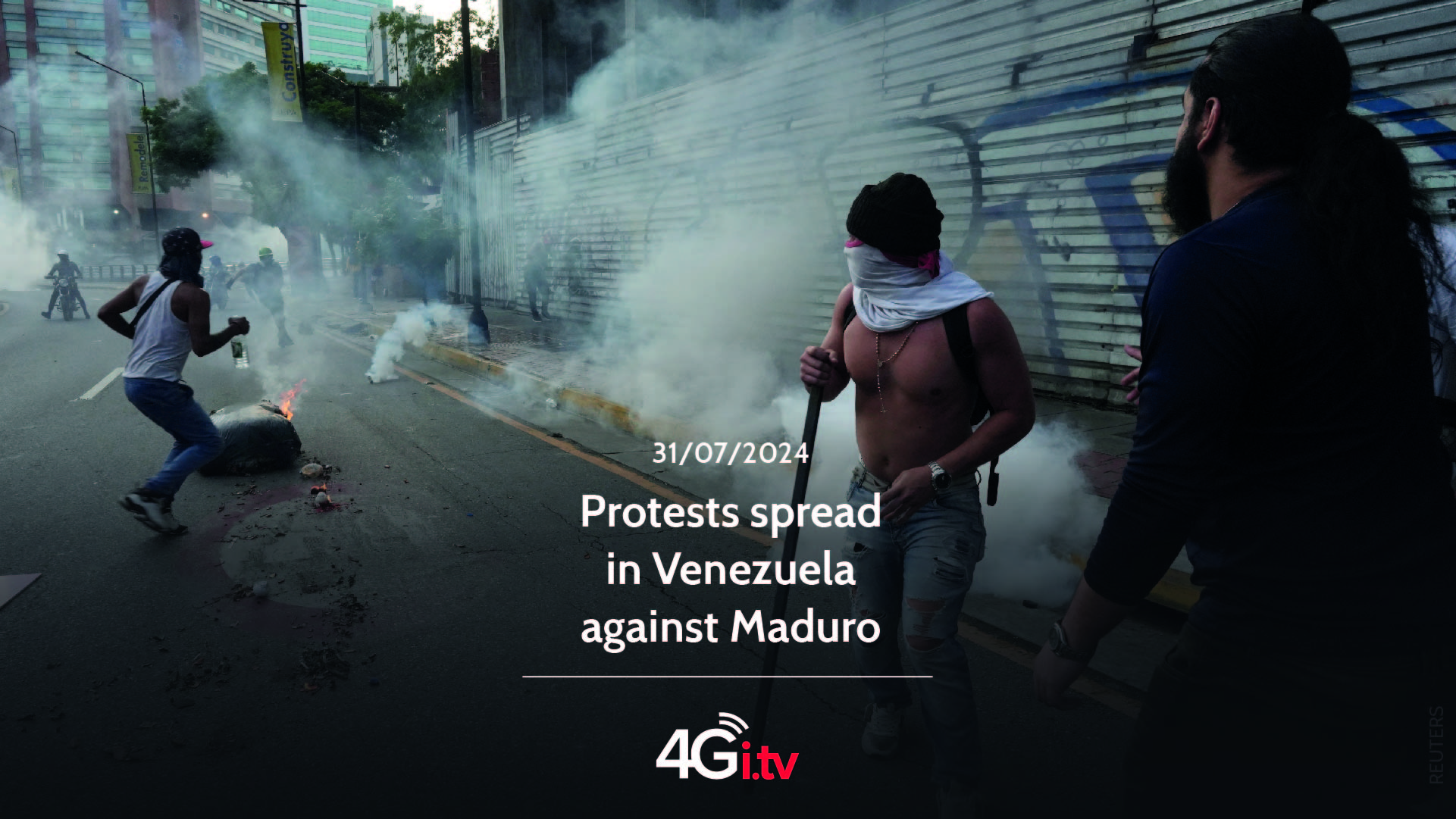 Подробнее о статье Protests spread in Venezuela against Maduro