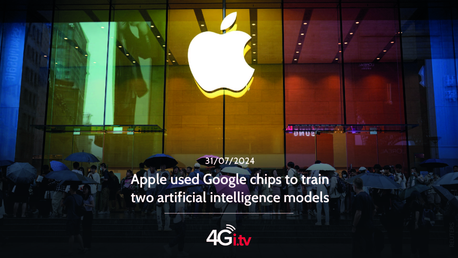 Lee más sobre el artículo Apple used Google chips to train two artificial intelligence models