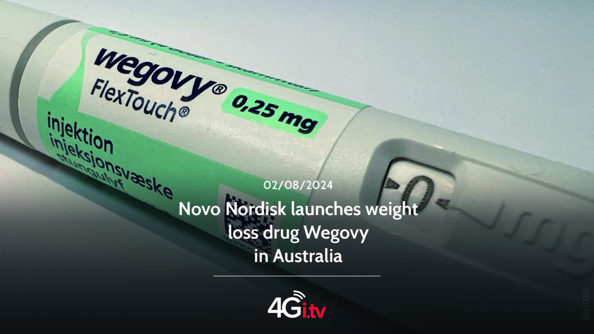 Подробнее о статье Novo Nordisk launches weight loss drug Wegovy in Australia