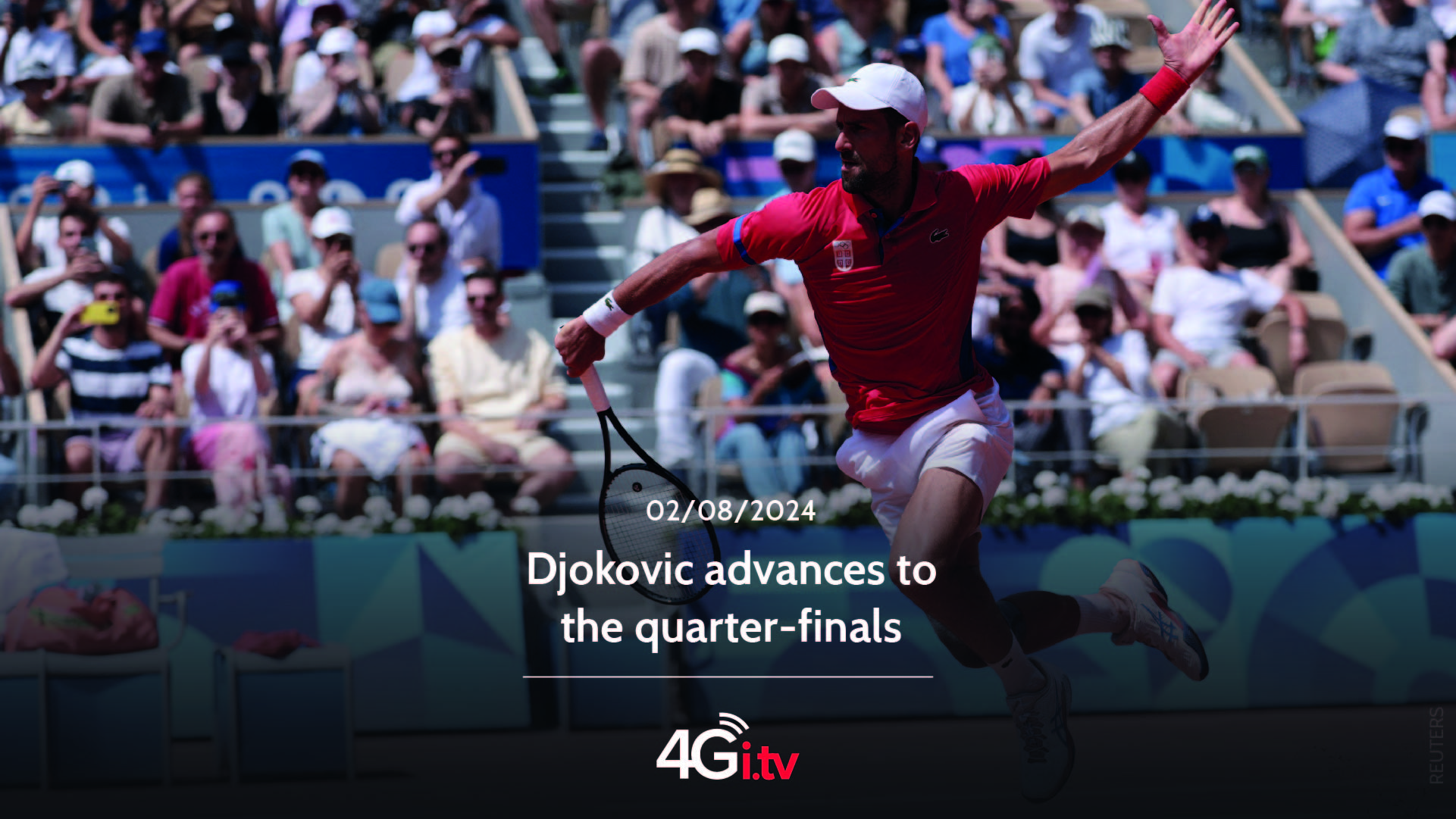 Read more about the article Djokovic advances to the quarter-finals