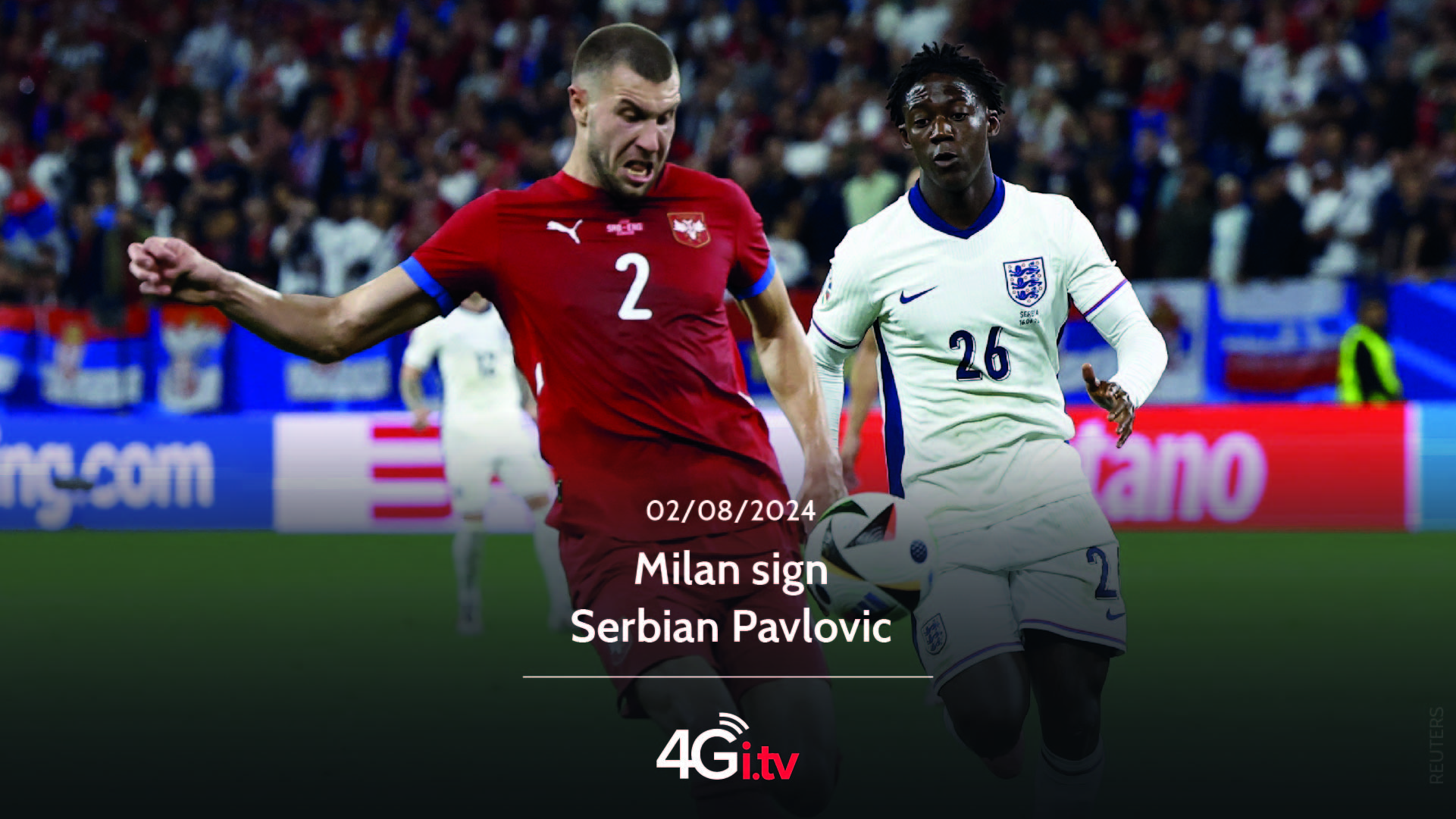 Lesen Sie mehr über den Artikel Milan sign Serbian Pavlovic